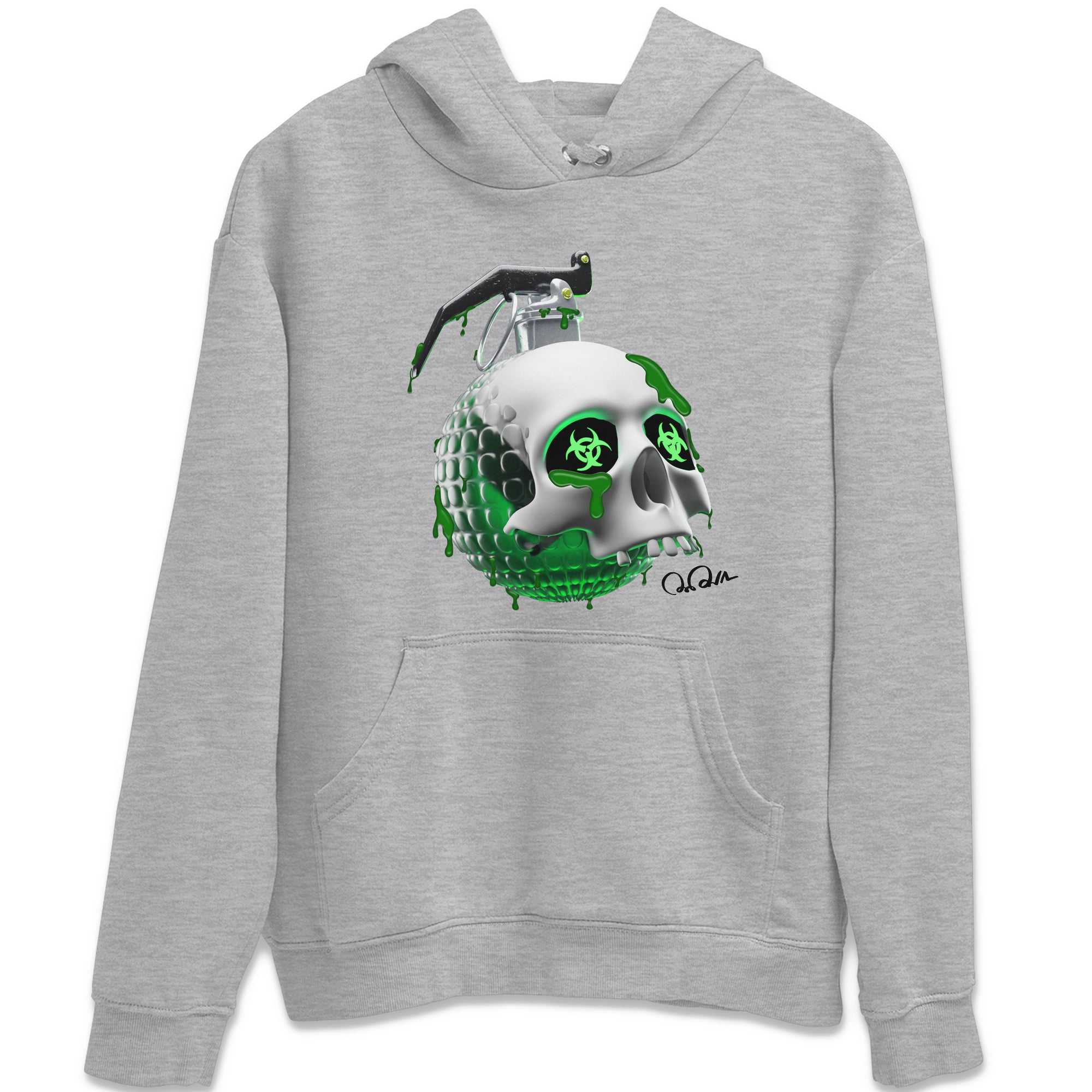 Skull Bomb Unisex Tops - Air Jordan 4 Pine Green SB