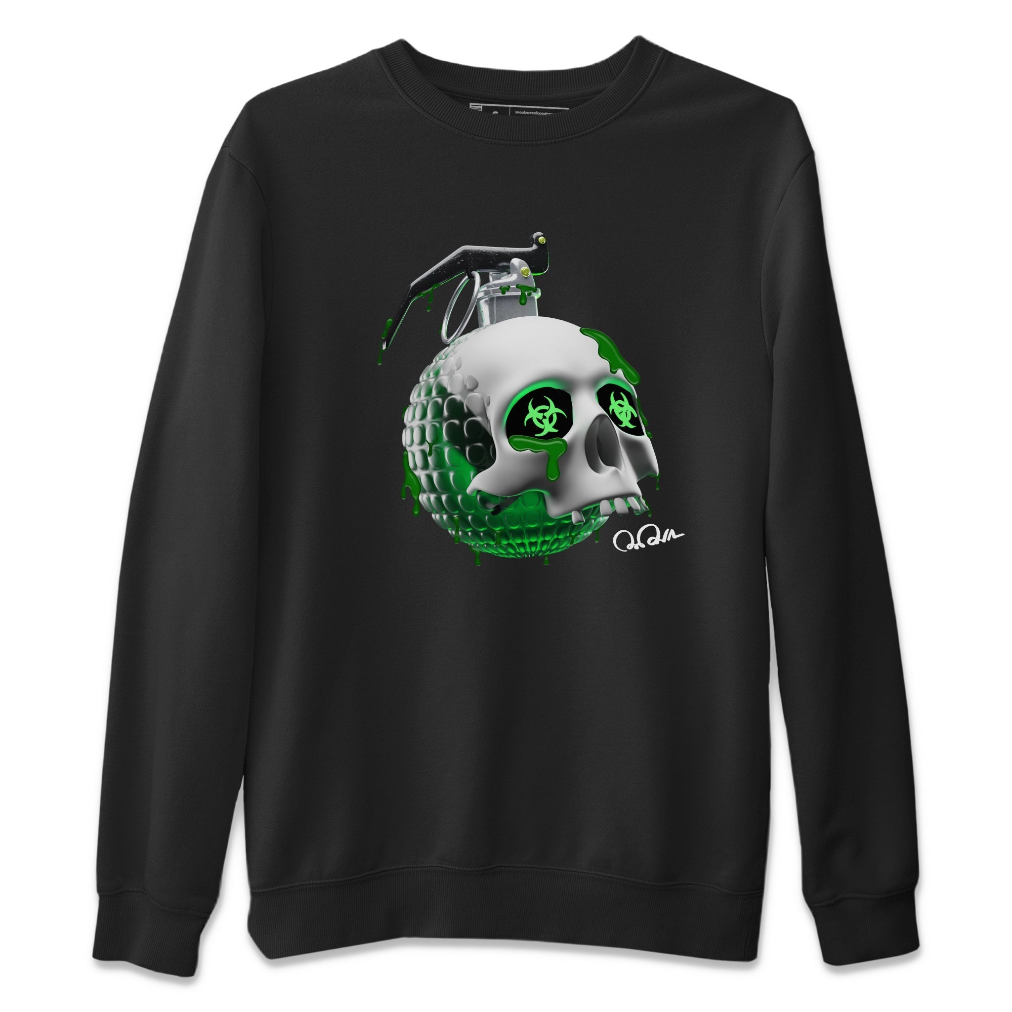 Skull Bomb Unisex Tops - Air Jordan 4 Pine Green