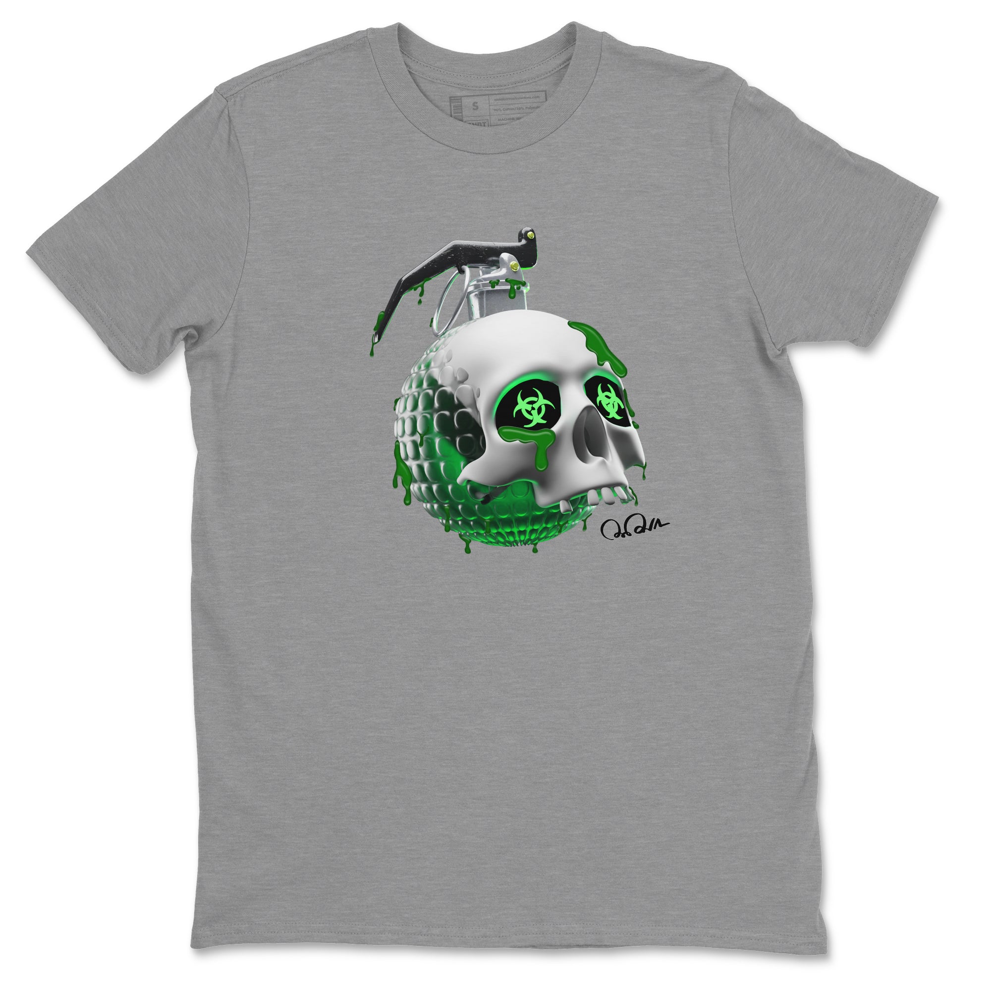 Skull Bomb Unisex Tops - Air Jordan 4 Pine Green