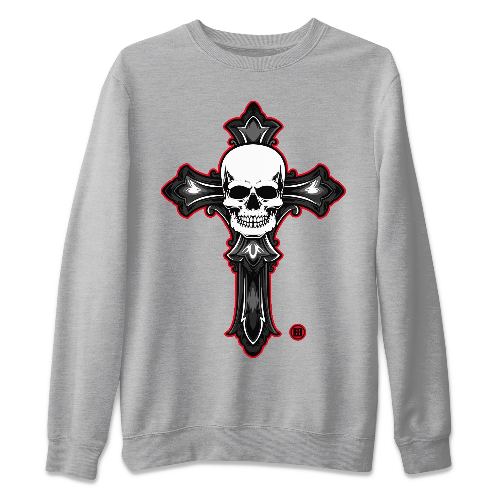 Skull Cross Unisex Tops - Air Jordan 12 Playoffs