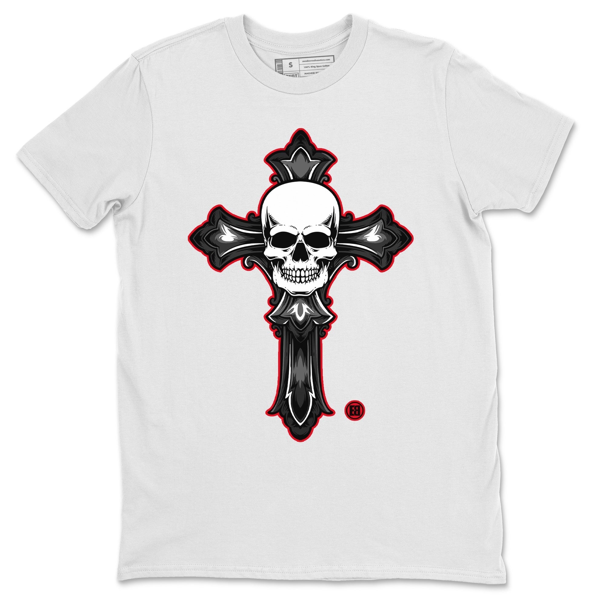 Skull Cross Unisex Tops - Air Jordan 12 Playoffs