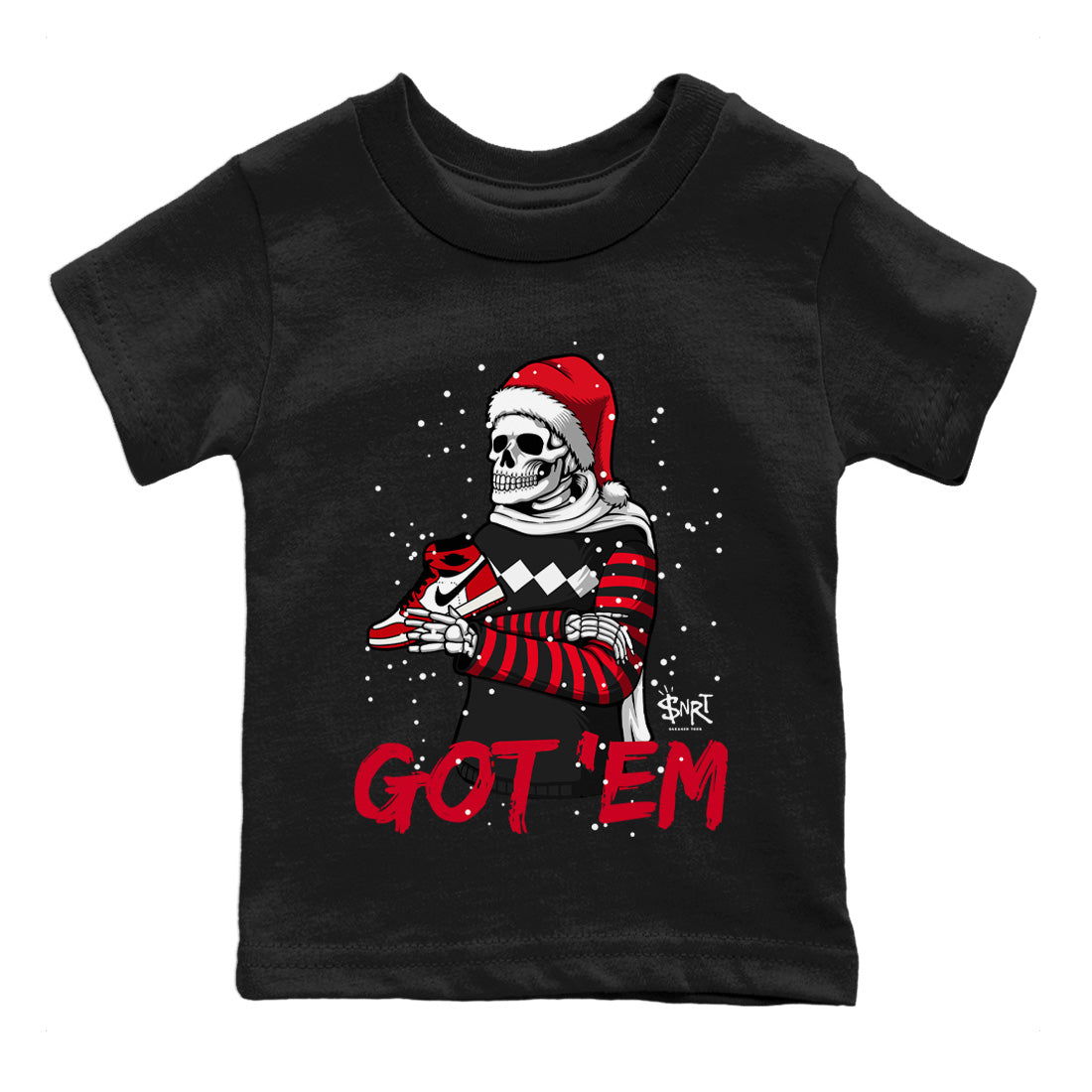 Skull Got Em Kids Tops - Air Jordan 1 Lost & Found