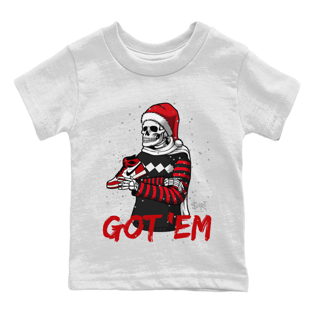 Skull Got Em Kids Tops - Air Jordan 1 Lost & Found