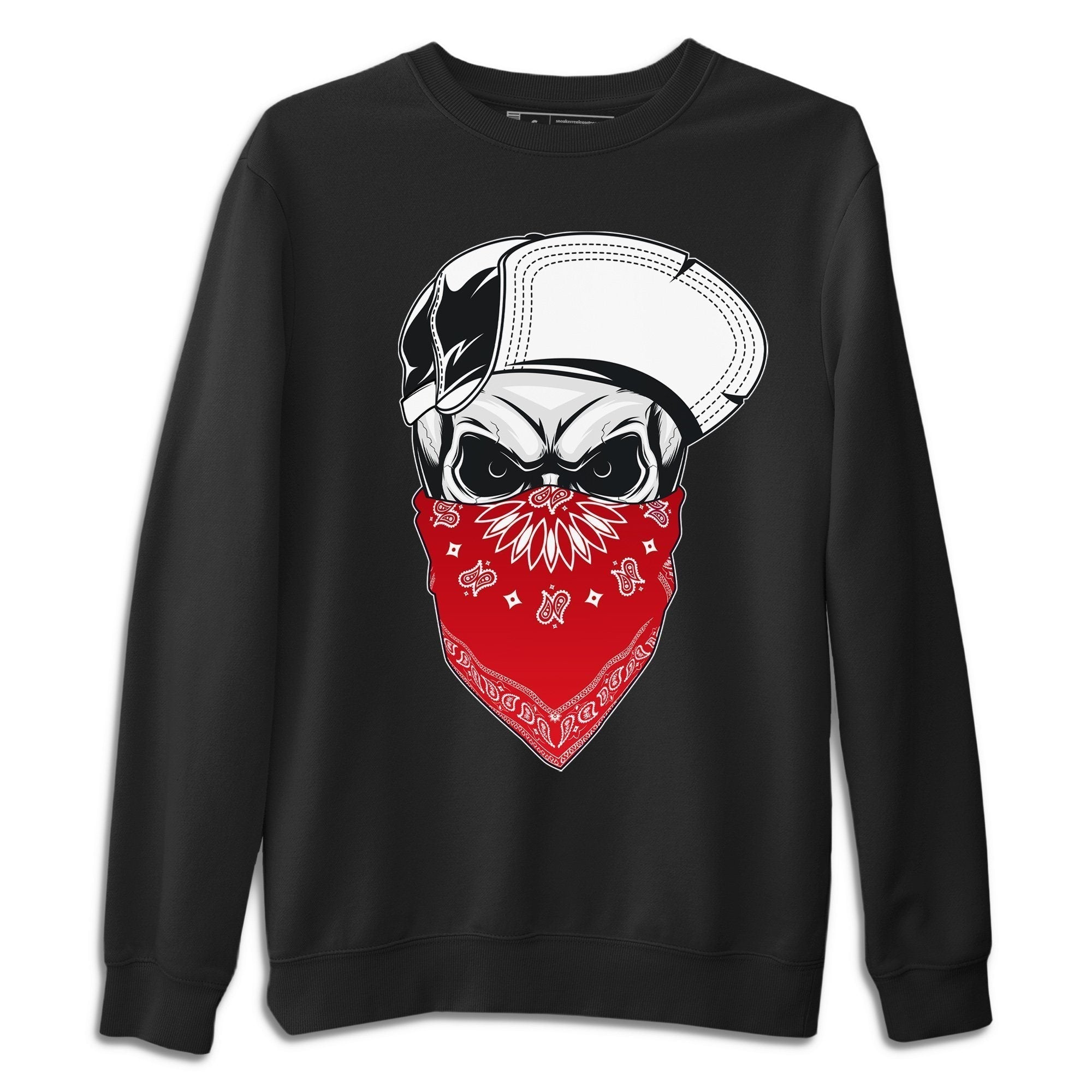 Skull Hat Unisex Tops - Air Jordan 1 Varsity Red