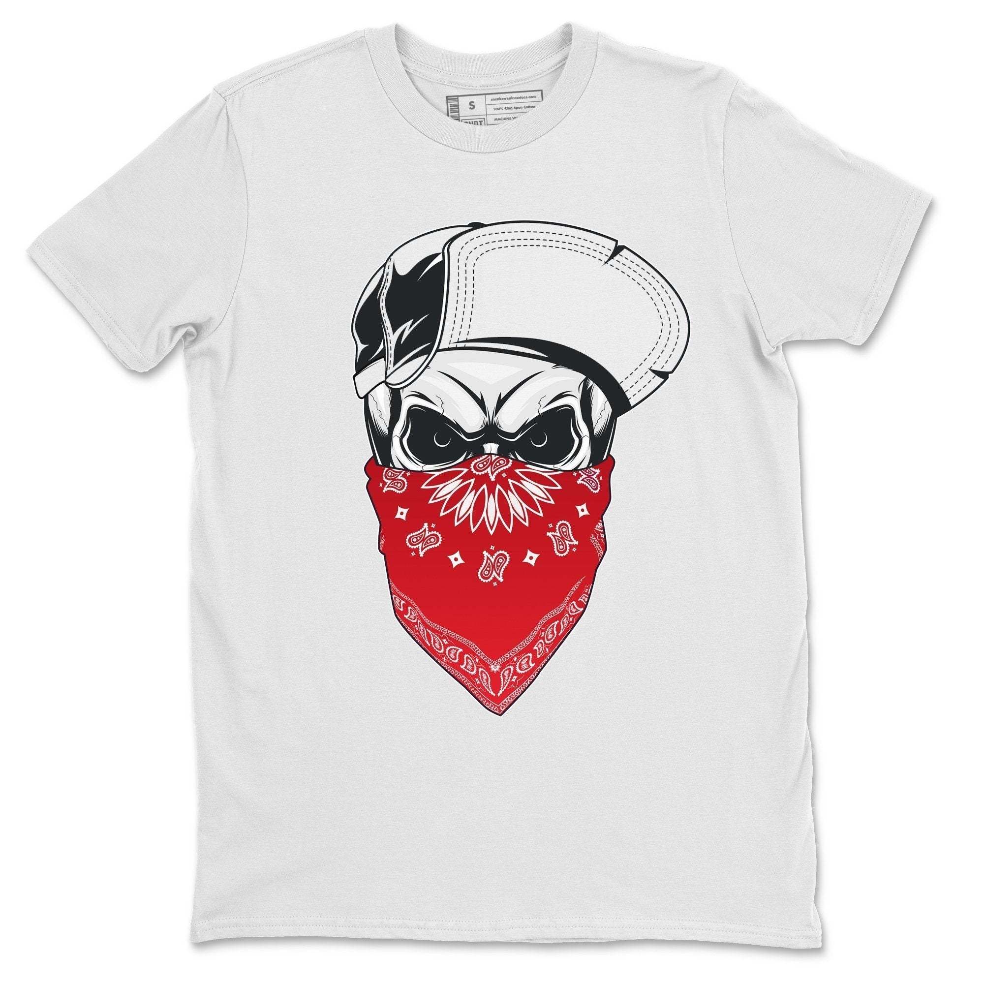 Skull Hat Unisex Tops - Air Jordan 1 Varsity Red