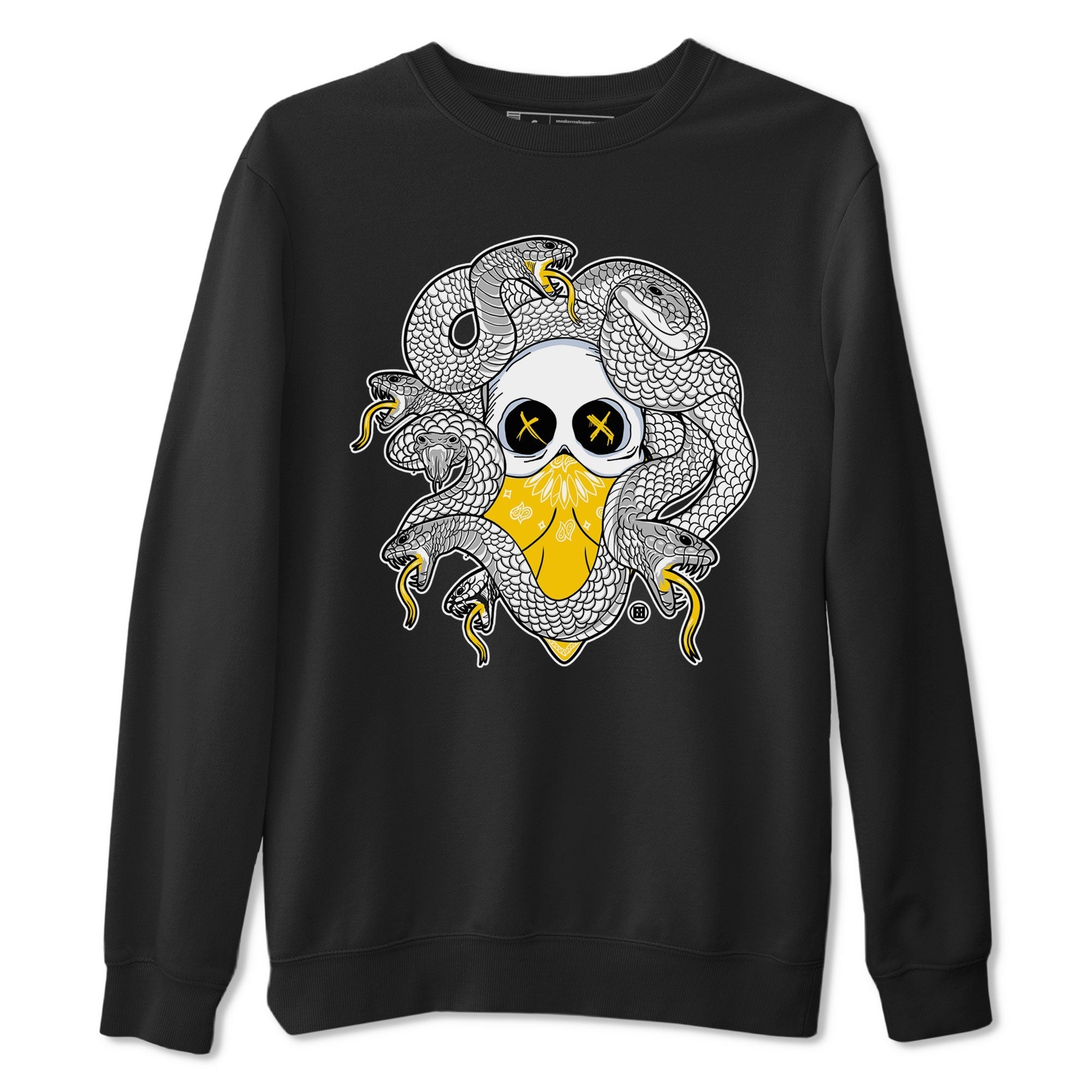 Skull Medusa snkmatch Tee - Air Jordan 6 Yellow Ochre
