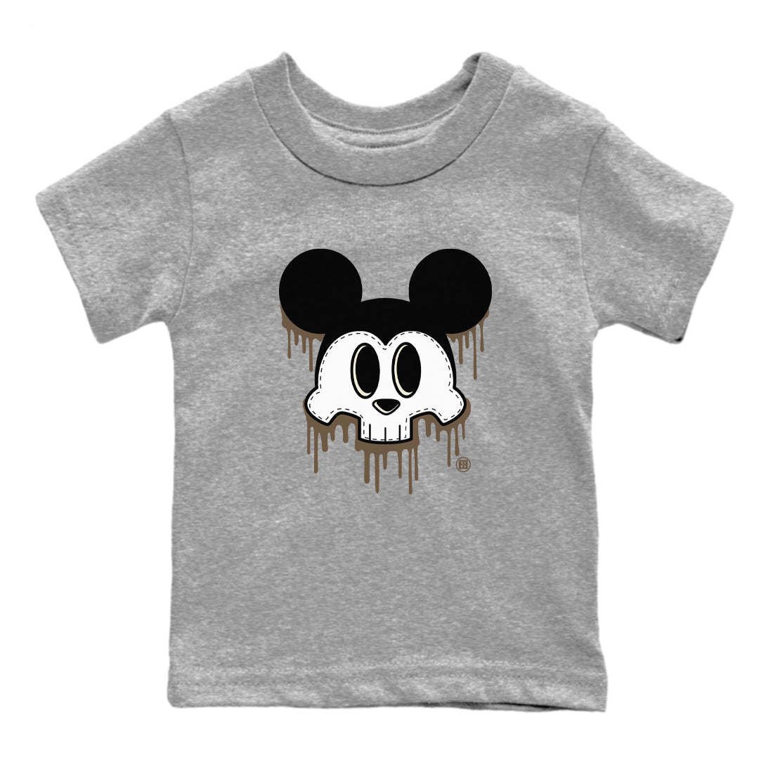 Skull Mouse snkmatch Tees Kids - Air Jordan 1 Mocha