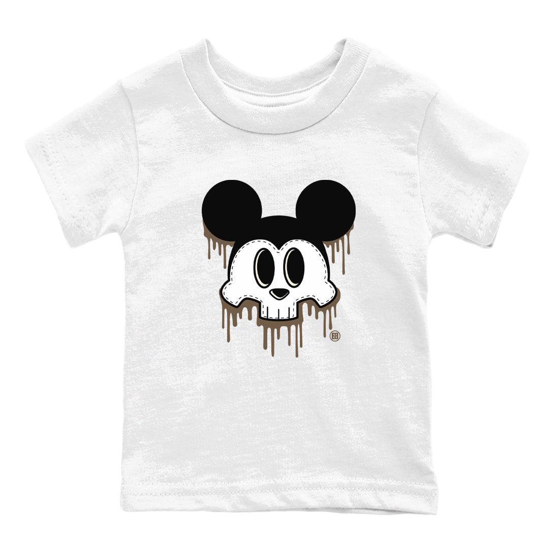 Skull Mouse snkmatch Tees Kids - Air Jordan 1 Mocha