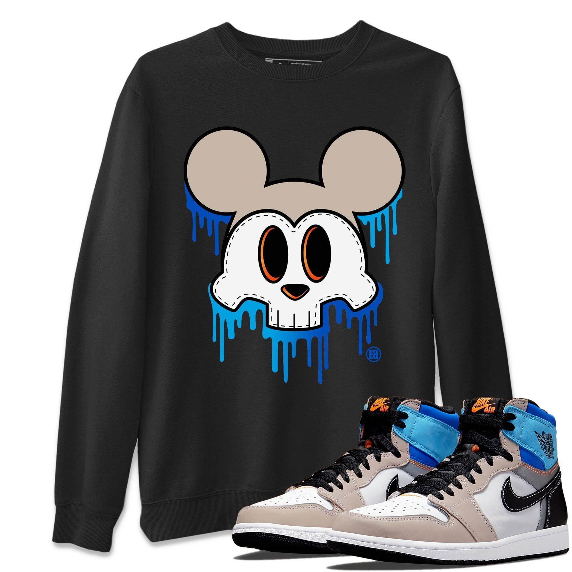 Skull Mouse Unisex Tops - Air Jordan 1 Prototype