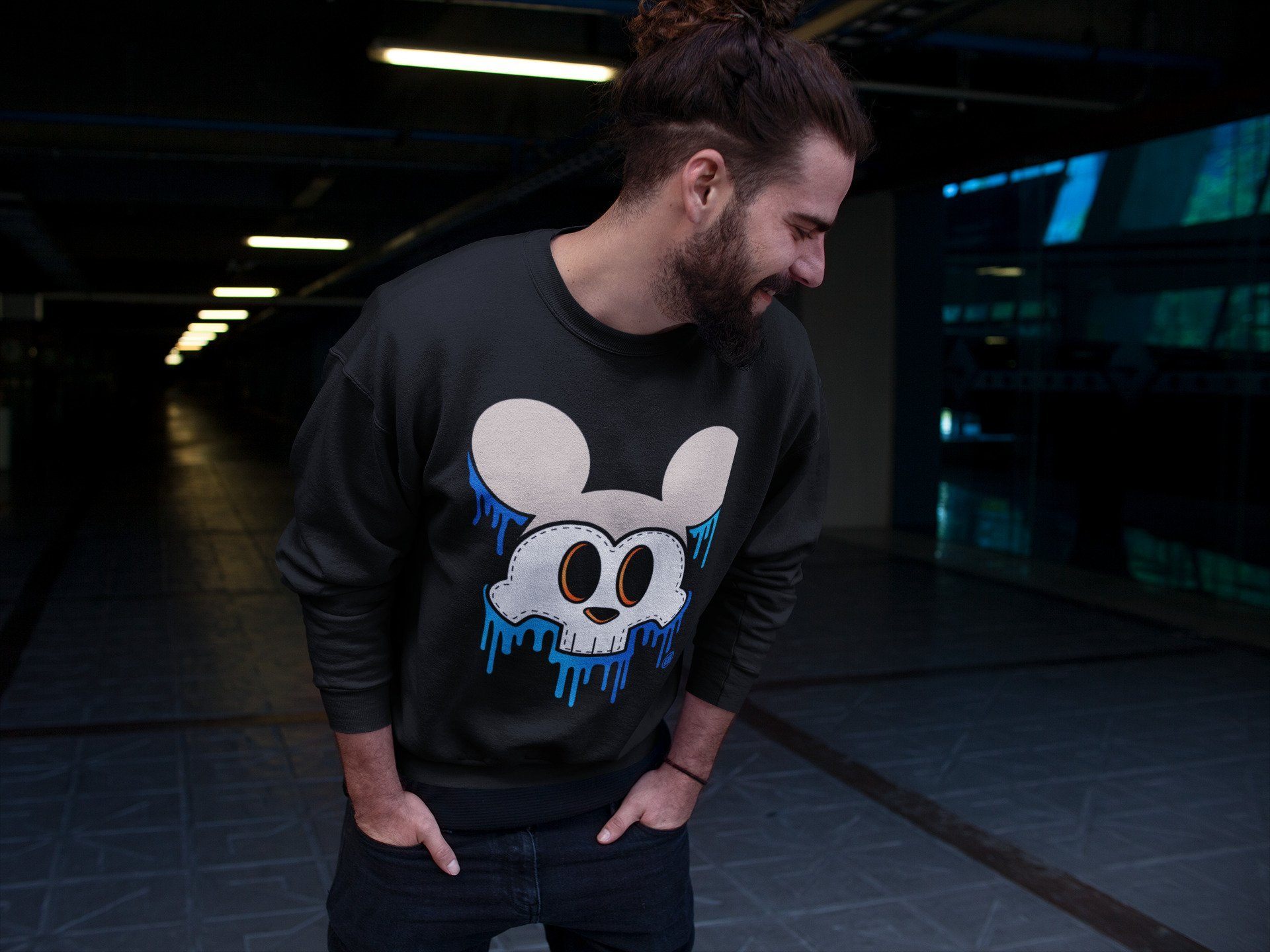Skull Mouse Unisex Tops - Air Jordan 1 Prototype