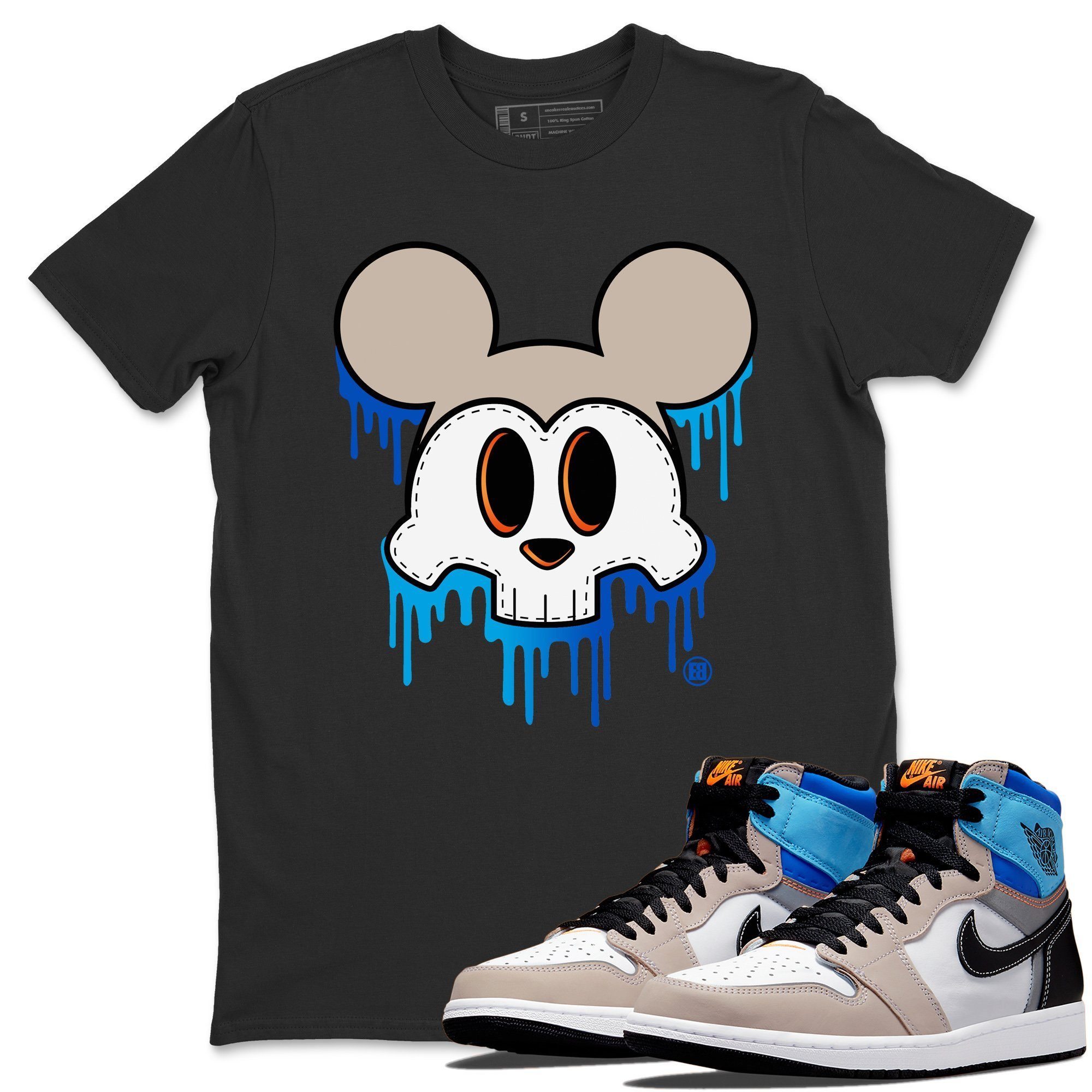 Skull Mouse Unisex Tops - Air Jordan 1 Prototype