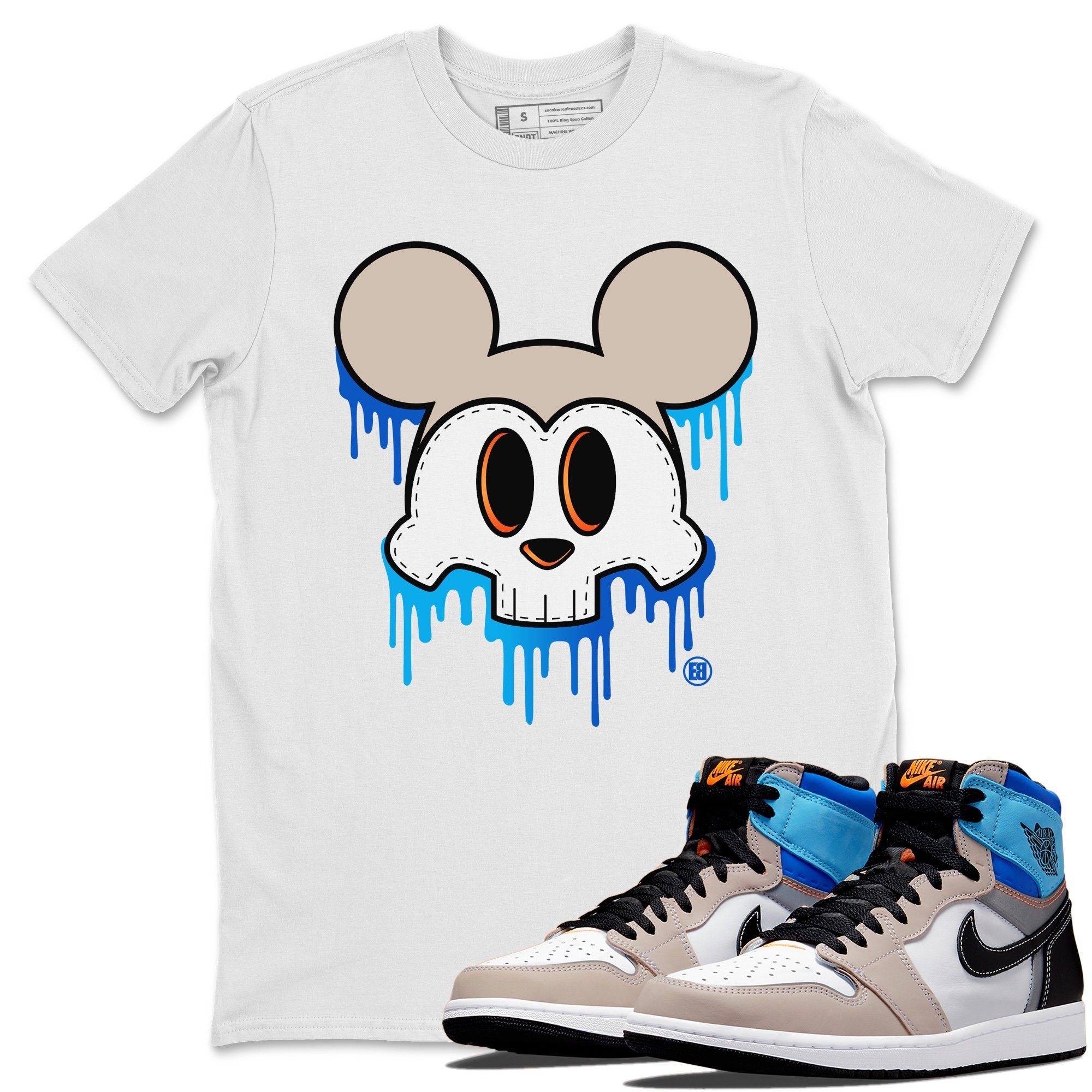 Skull Mouse Unisex Tops - Air Jordan 1 Prototype