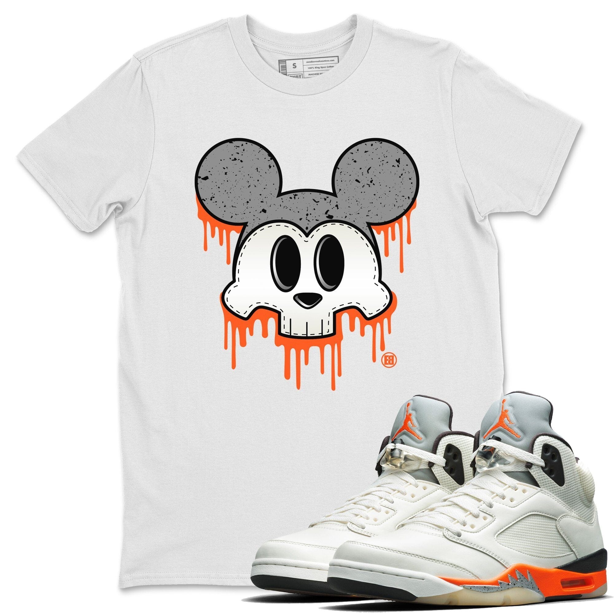Skull Mouse Unisex Tops - Air Jordan 5 Shattered Backboard