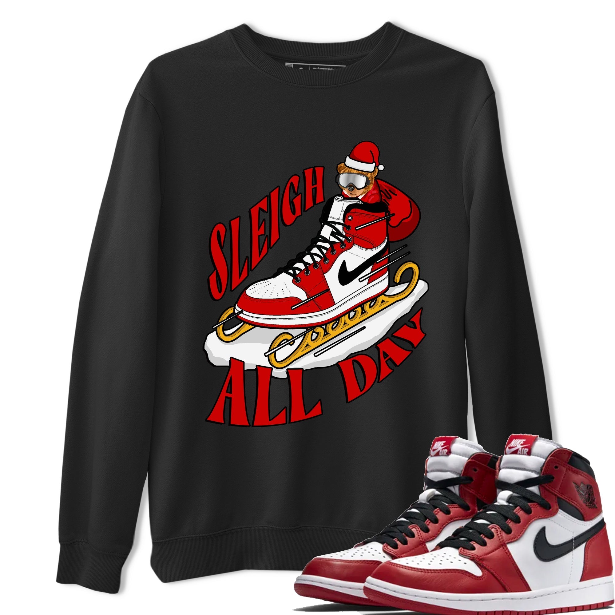 Sleigh All Day snkmatch Tee - Air Jordan 1 Chicago