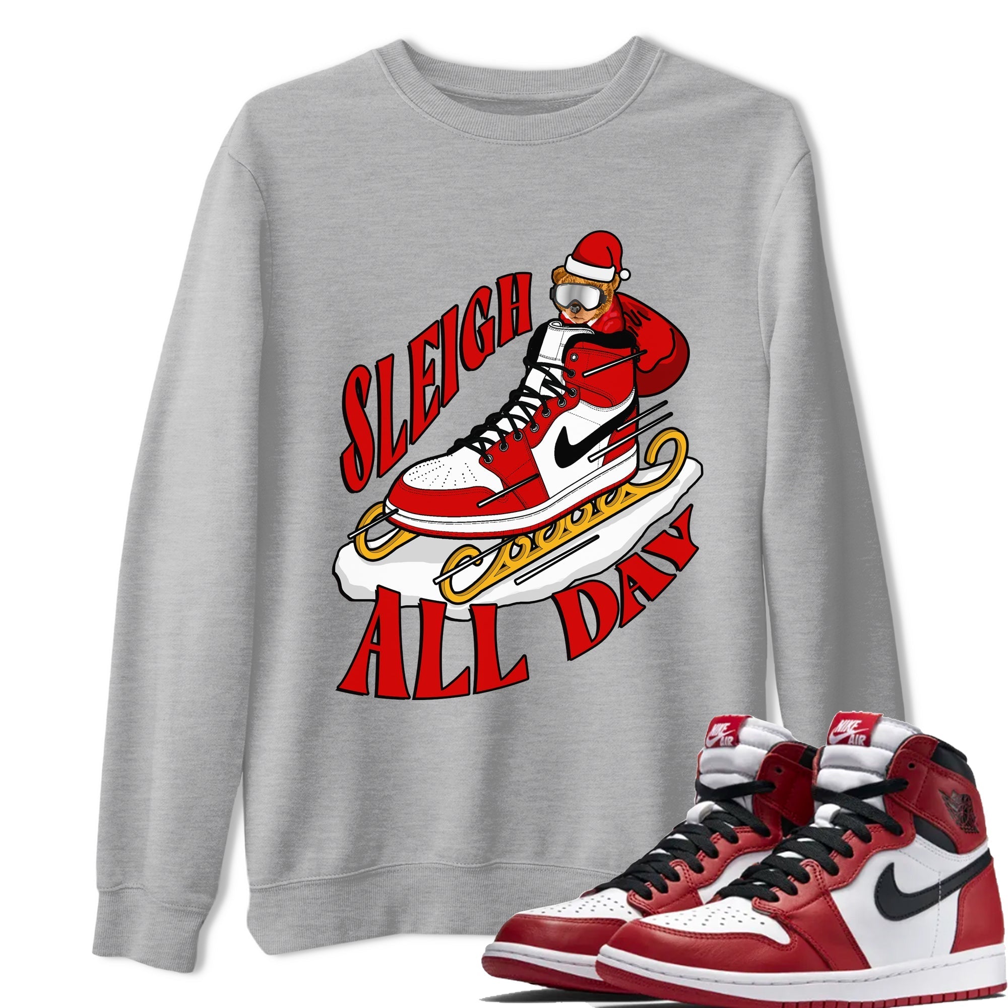 Sleigh All Day snkmatch Tee - Air Jordan 1 Chicago