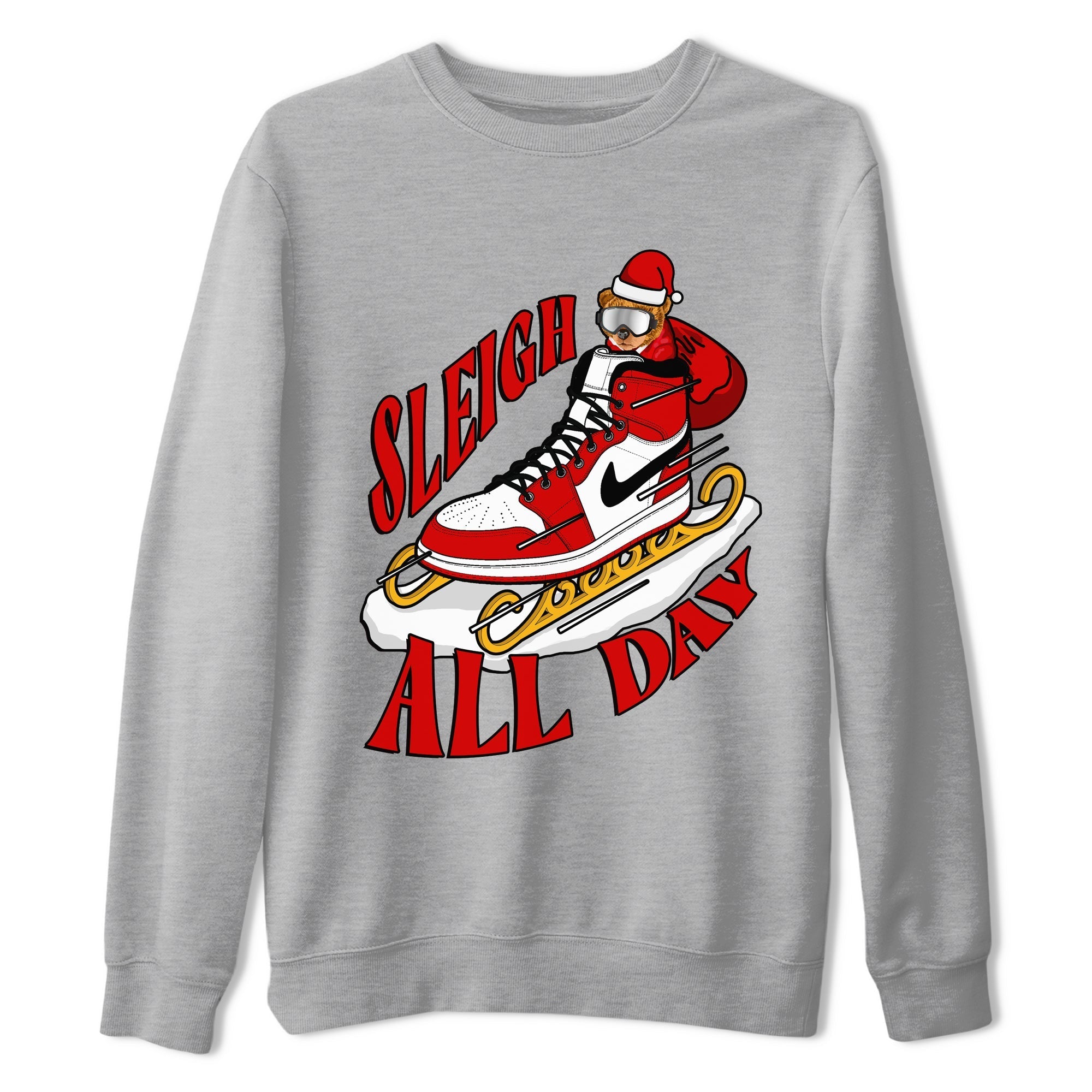 Sleigh All Day snkmatch Tee - Air Jordan 1 Chicago
