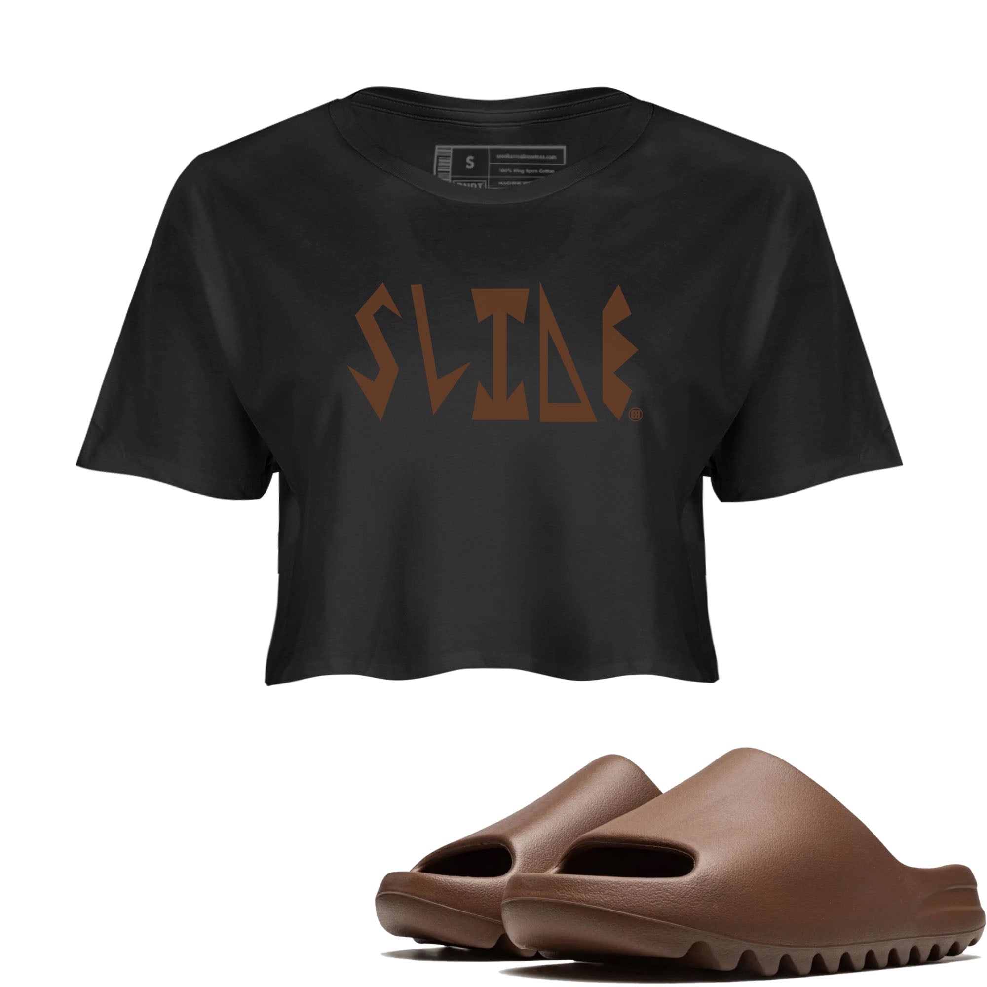 Slide Letters snkmatch Women's Top - Yeezy Slide Flax