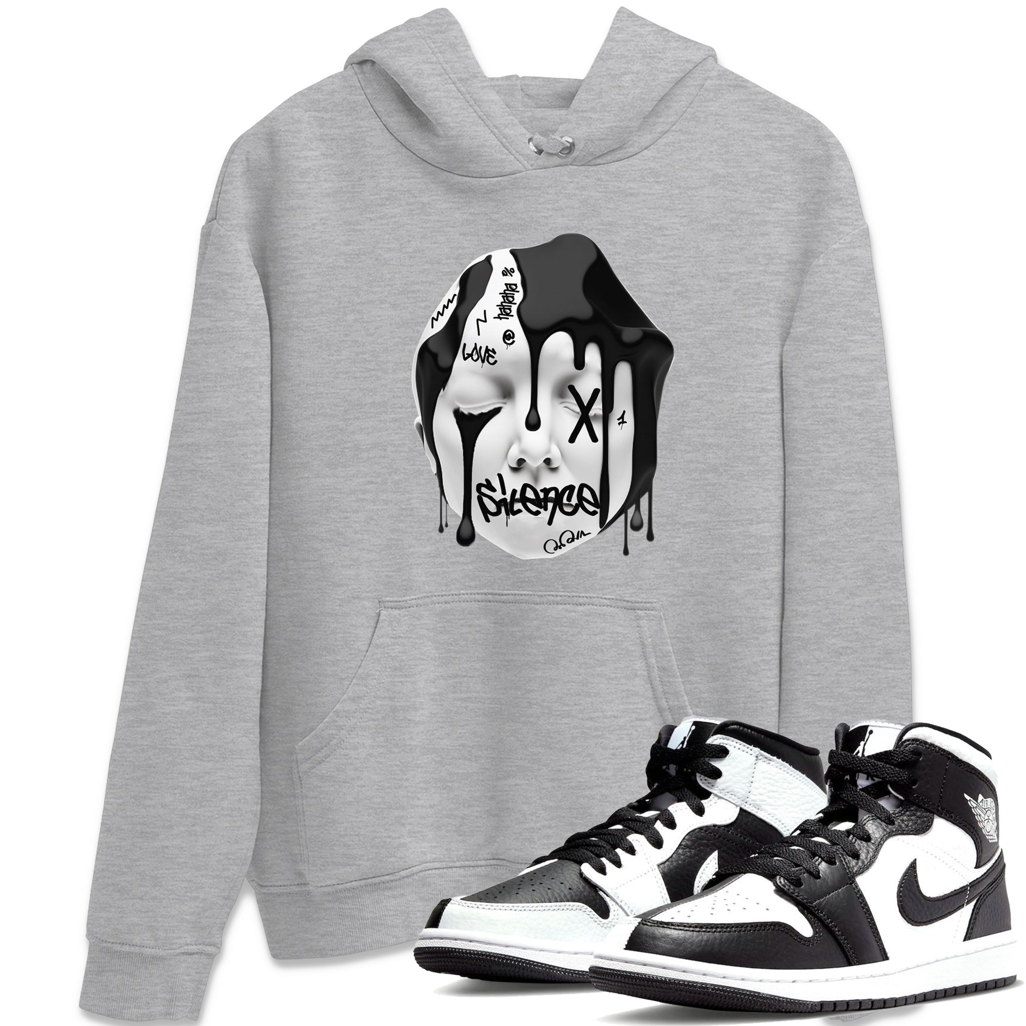 Silence Sculpture Unisex Tops - Air Jordan 1 Homage