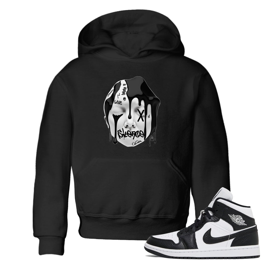 Silence Sculpture Kids Tops - Air Jordan 1 Homage