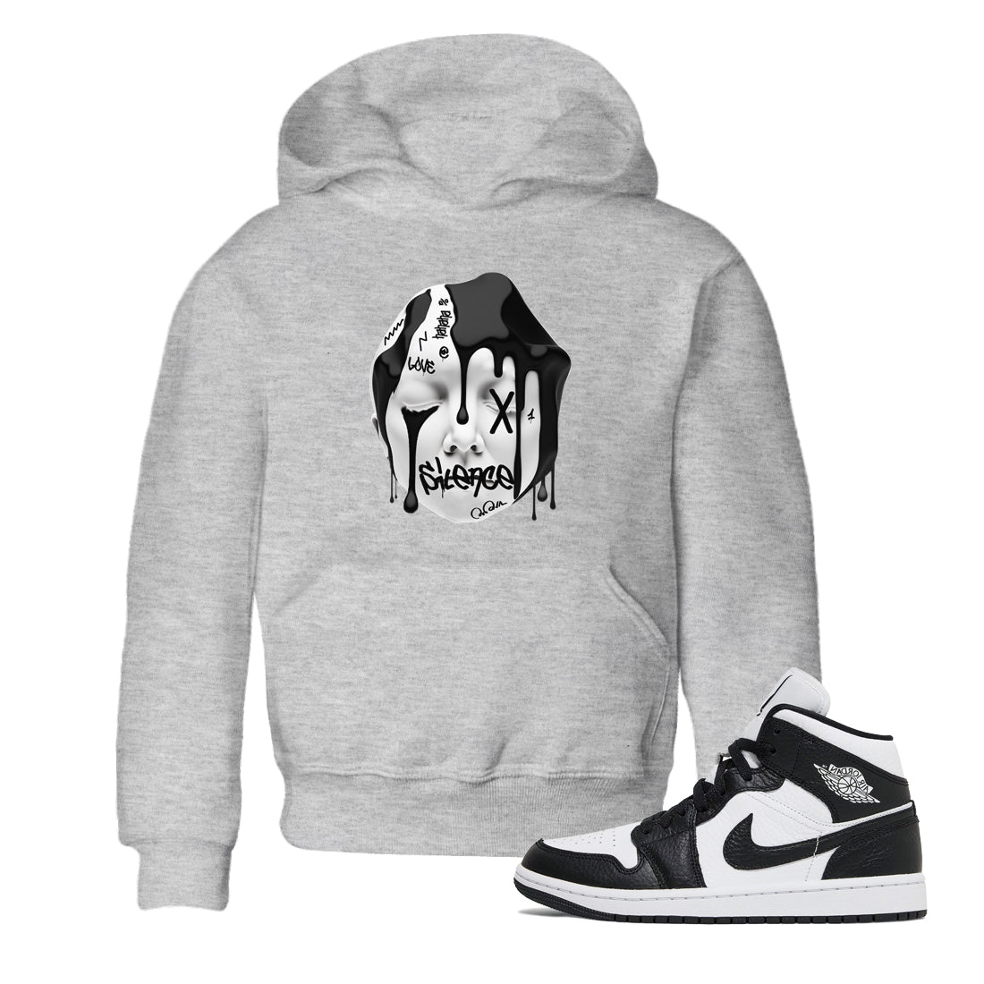 Silence Sculpture Kids Tops - Air Jordan 1 Homage
