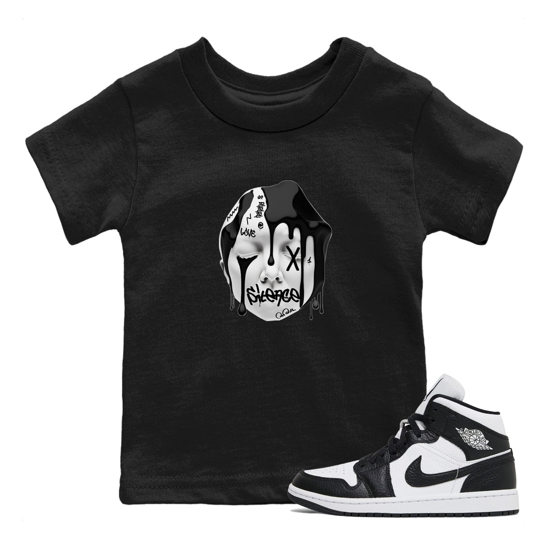 Silence Sculpture Kids Tops - Air Jordan 1 Homage