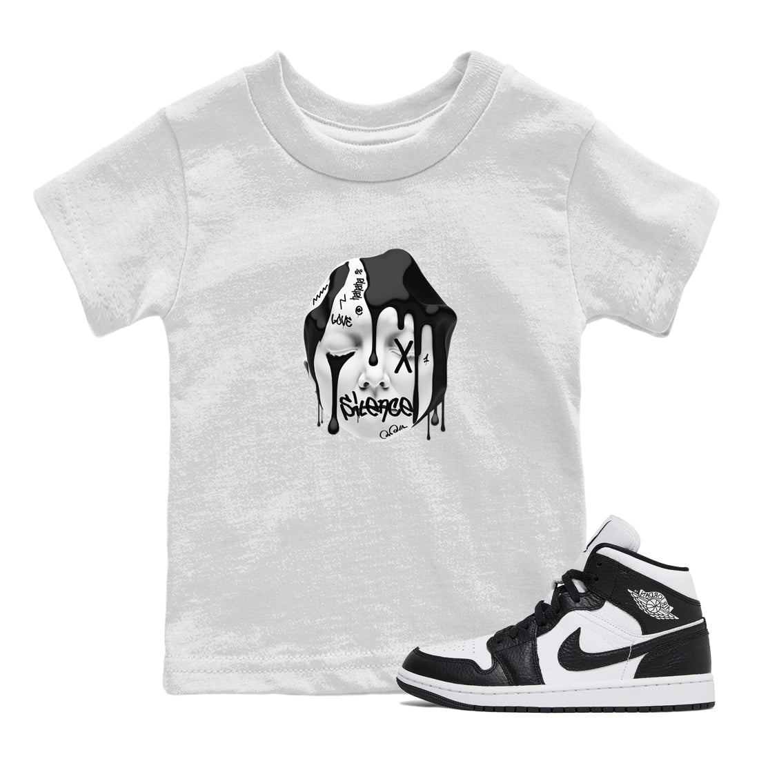 Silence Sculpture Kids Tops - Air Jordan 1 Homage