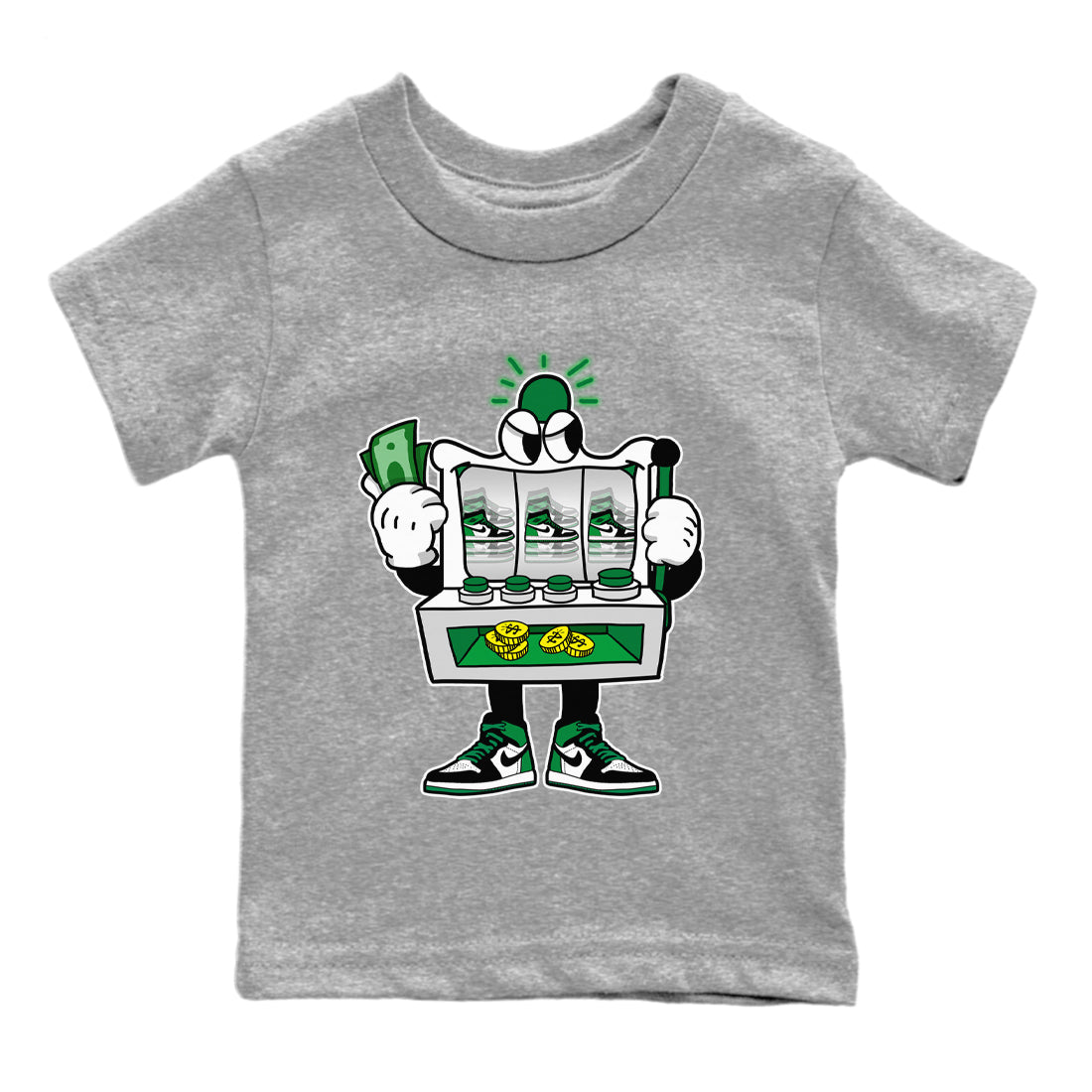 Slot Machine Kids Tops - Air Jordan 1 Celtics
