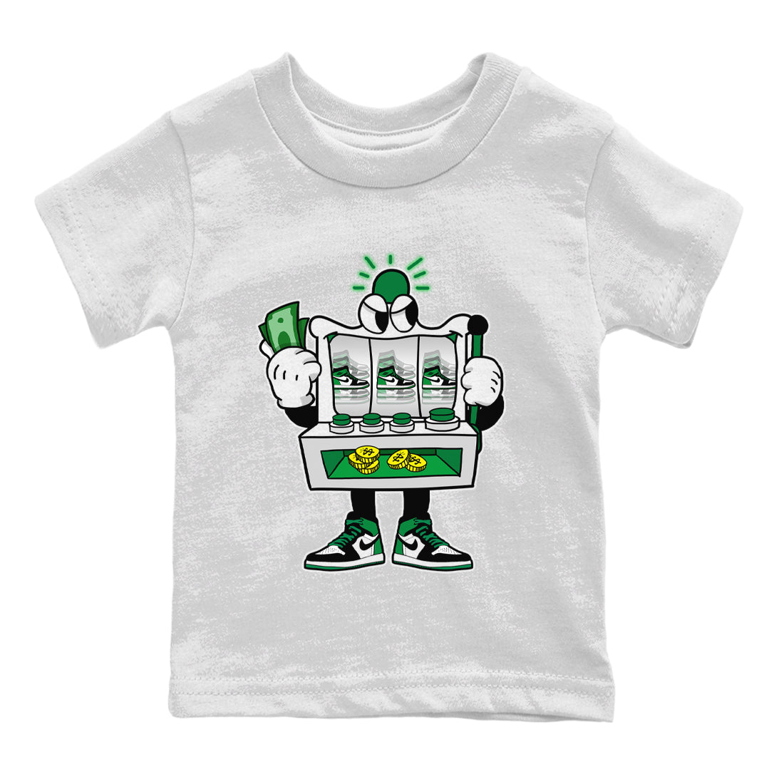 Slot Machine Kids Tops - Air Jordan 1 Celtics