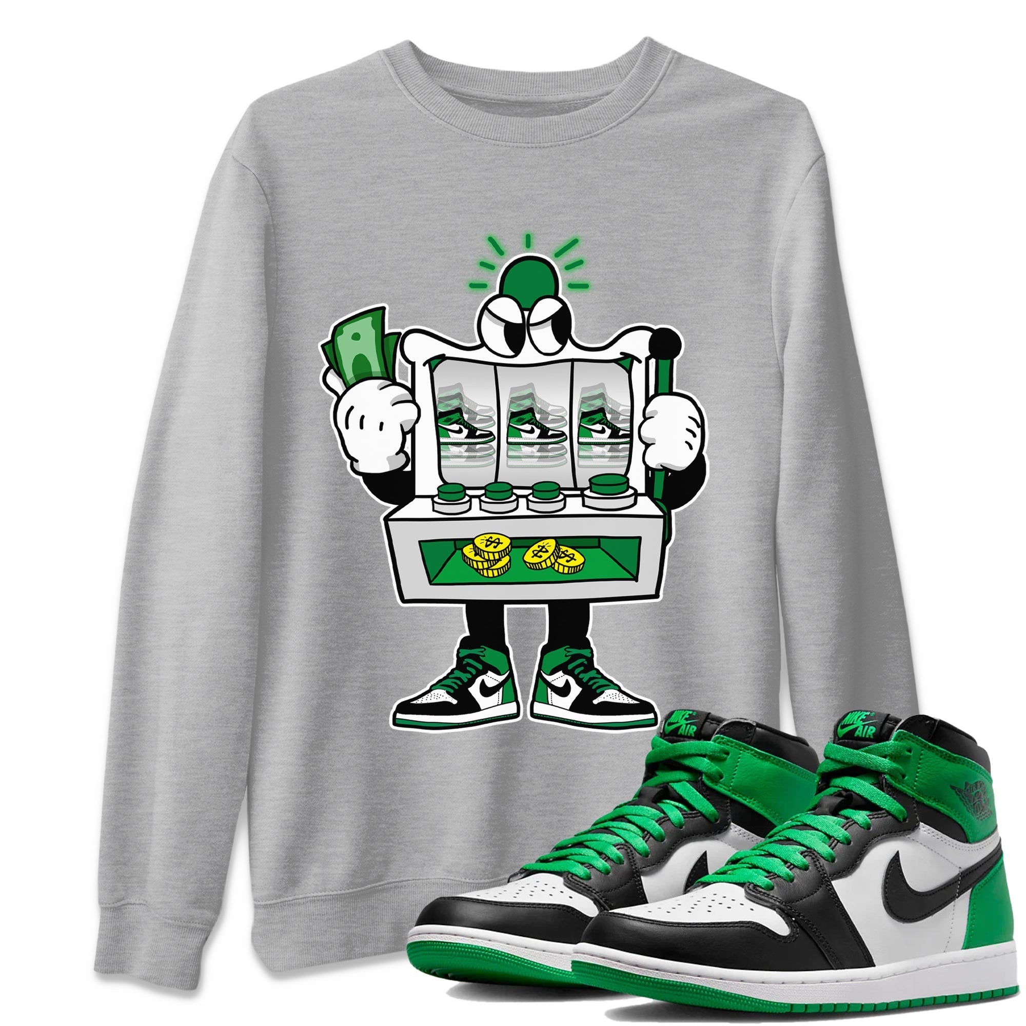 Slot Machine Unisex Tops - Air Jordan 1 Celtics