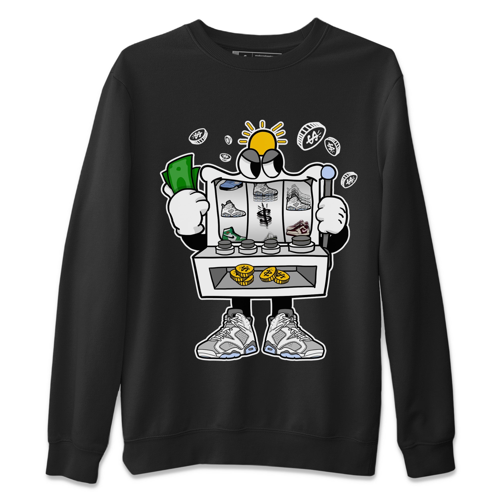 Slot Machine Unisex Tops - Air Jordan 6 Cool Grey