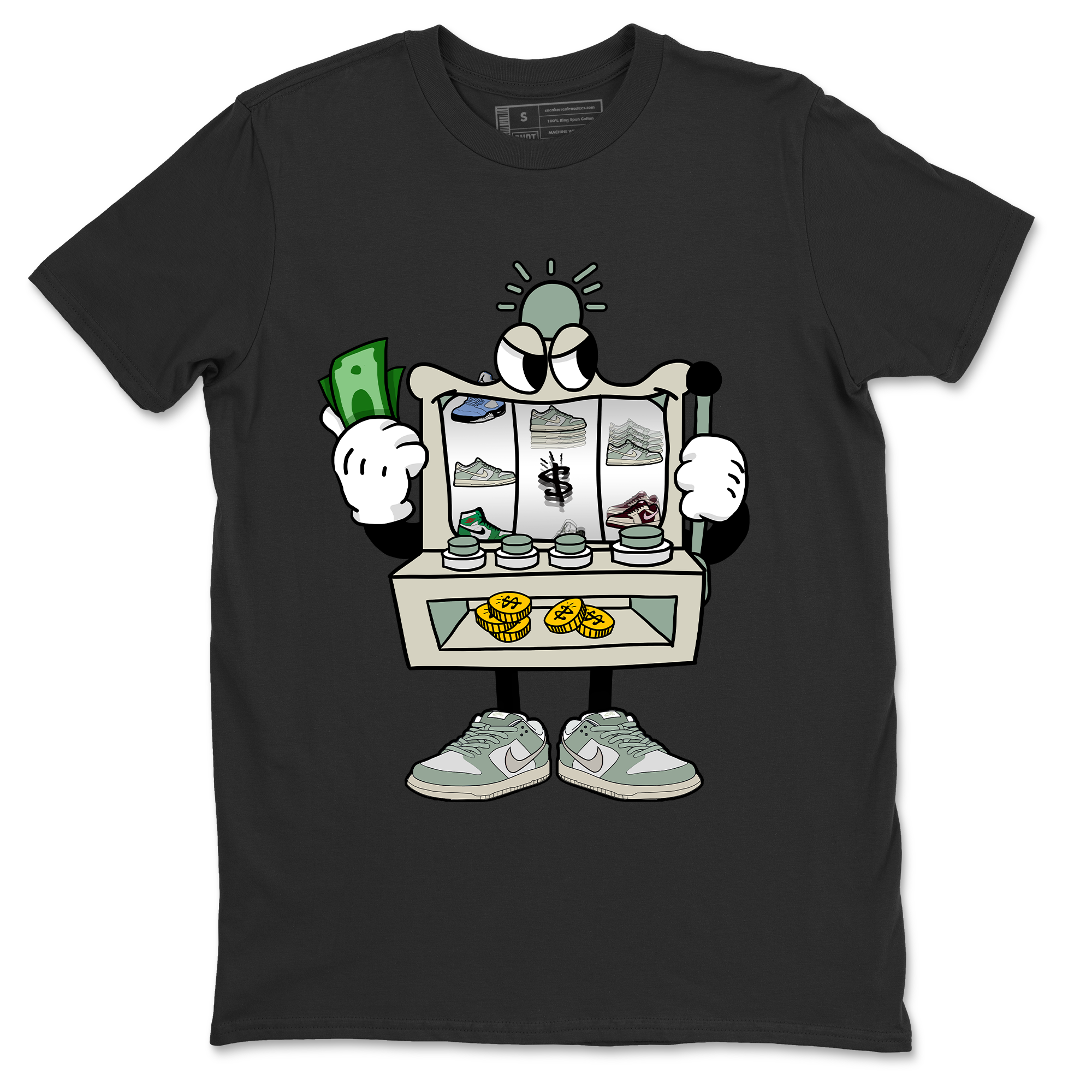 Slot Machine Unisex Tops - Dunk Mica Green