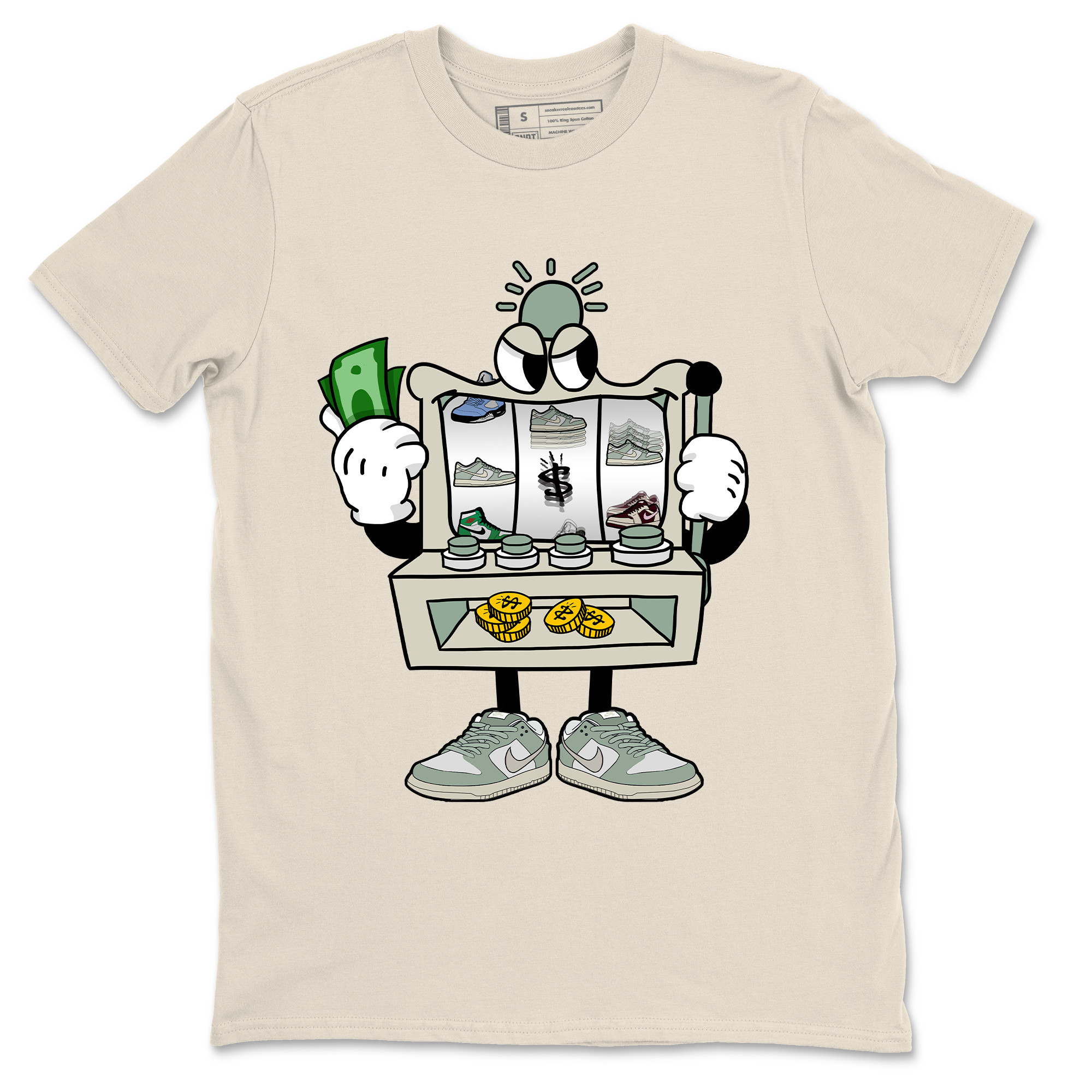 Slot Machine Unisex Tops - Dunk Mica Green