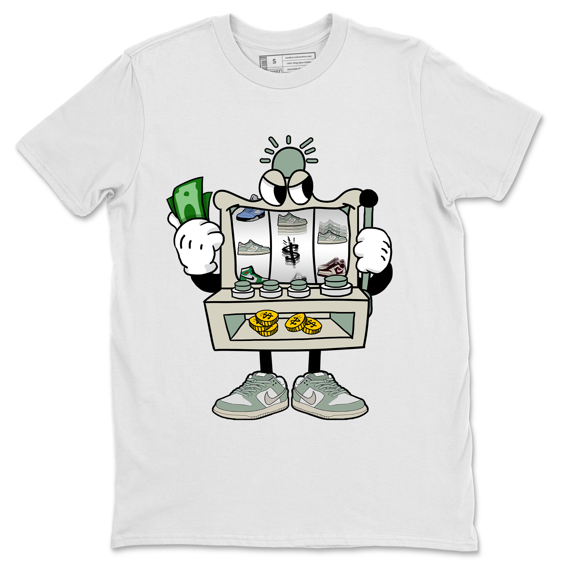 Slot Machine Unisex Tops - Dunk Mica Green