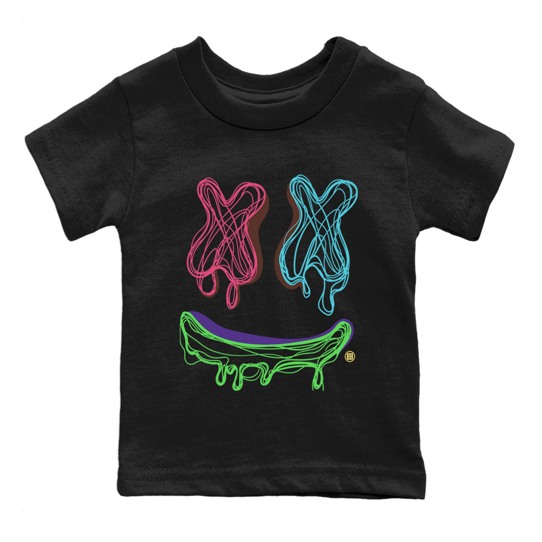 Smile Doodle snkmatch Tees Kids - Air Force 1 Undefeated Fauna Brown