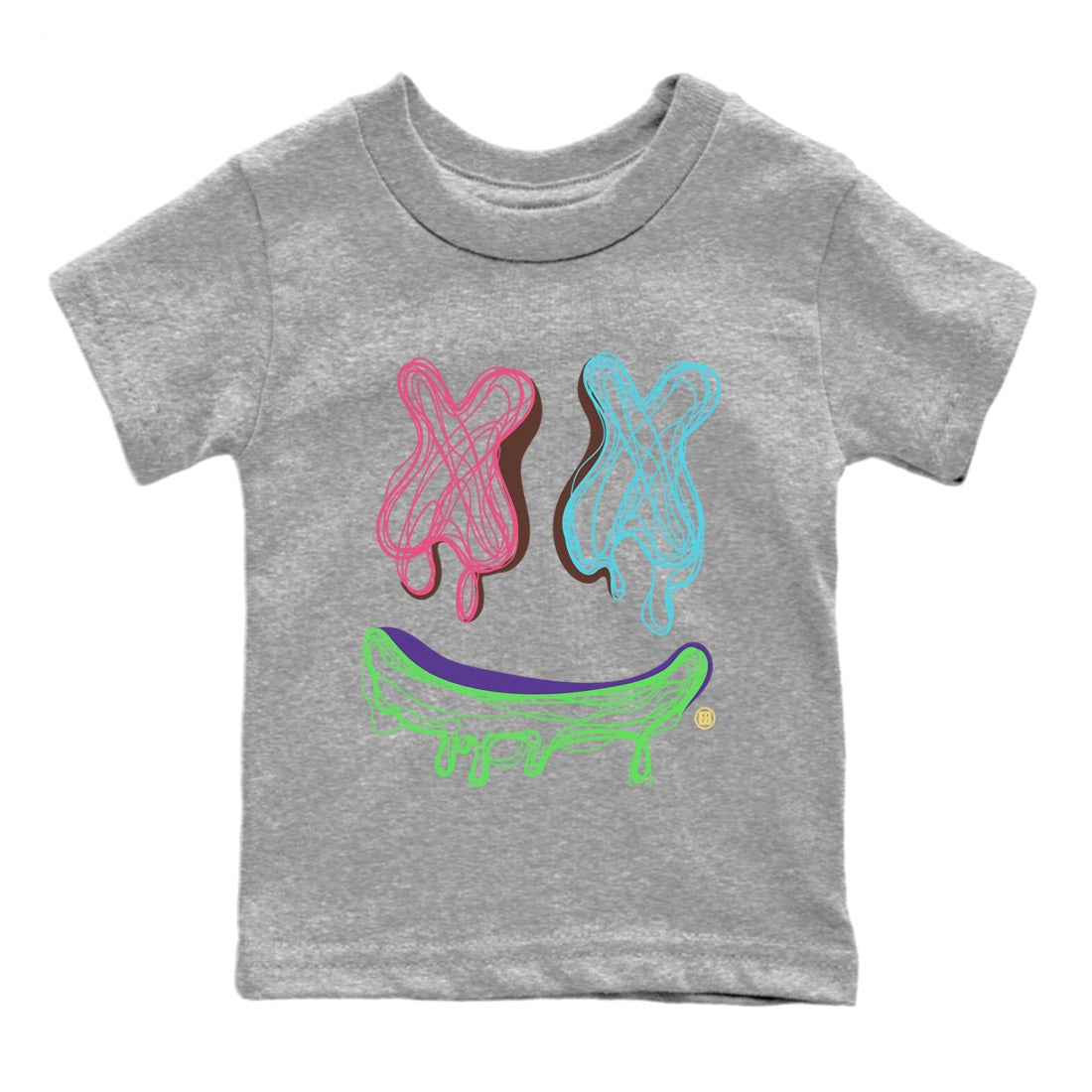 Smile Doodle snkmatch Tees Kids - Air Force 1 Undefeated Fauna Brown