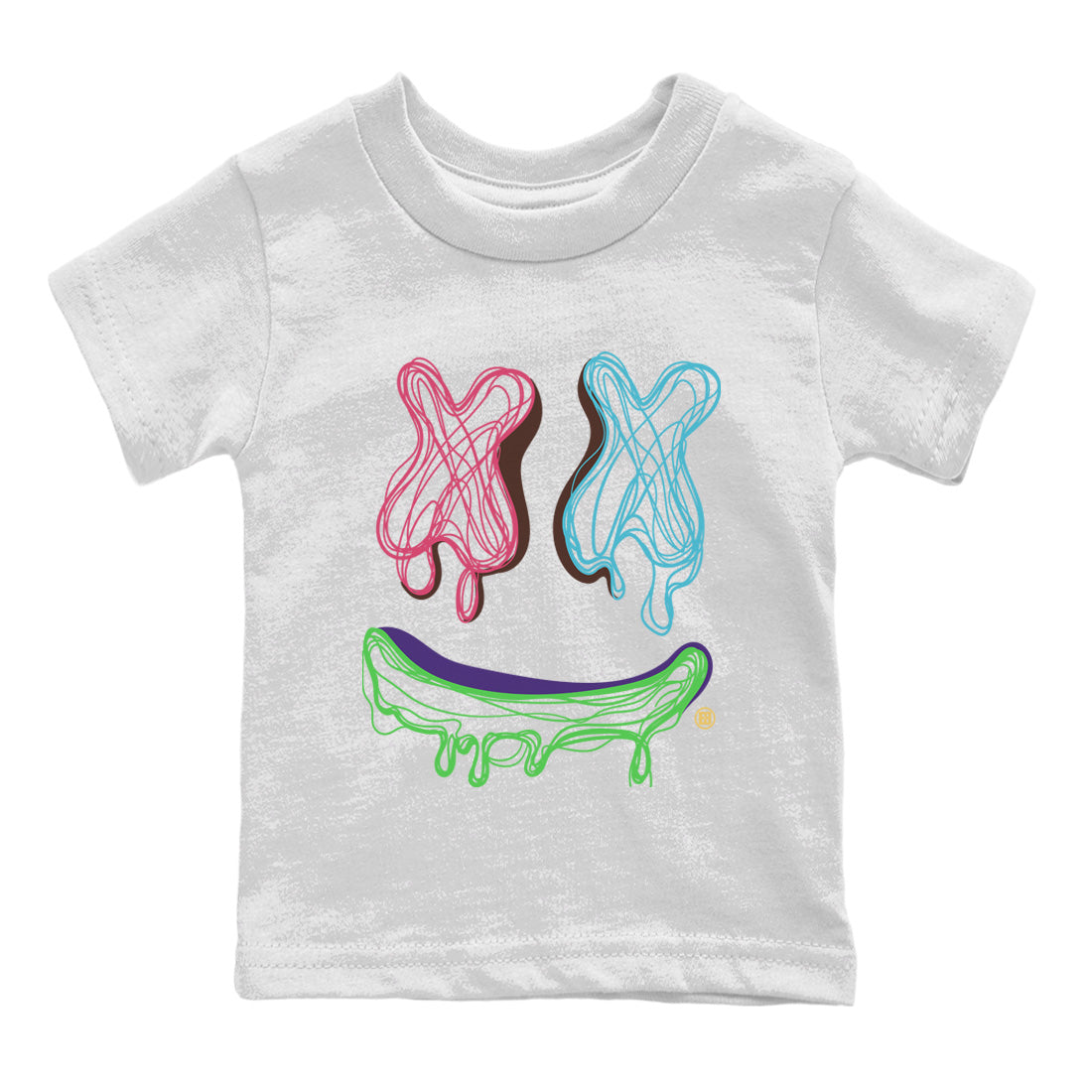 Smile Doodle snkmatch Tees Kids - Air Force 1 Undefeated Fauna Brown