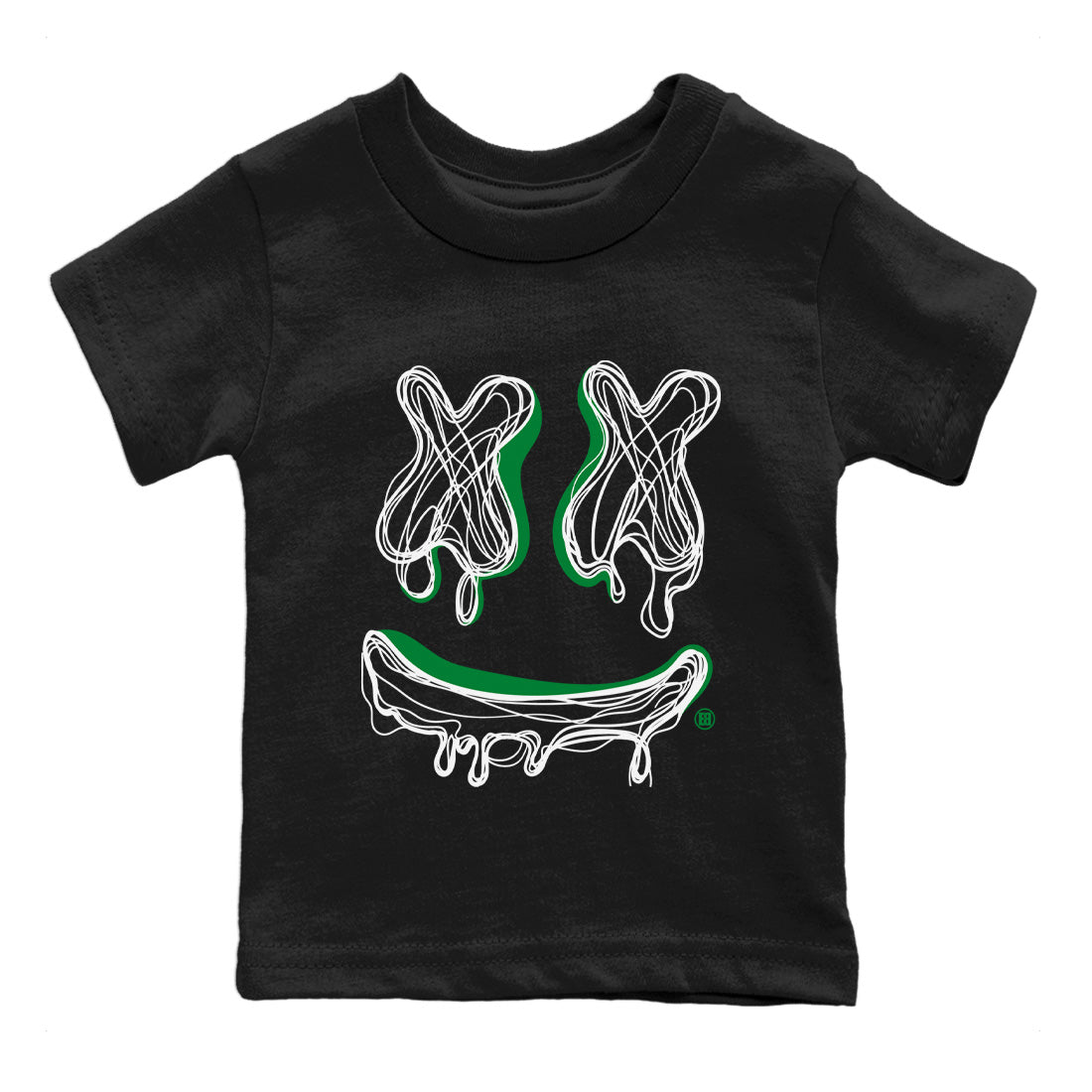 Smile Doodle snkmatch Tees Kids - Air Jordan 1 Celtics