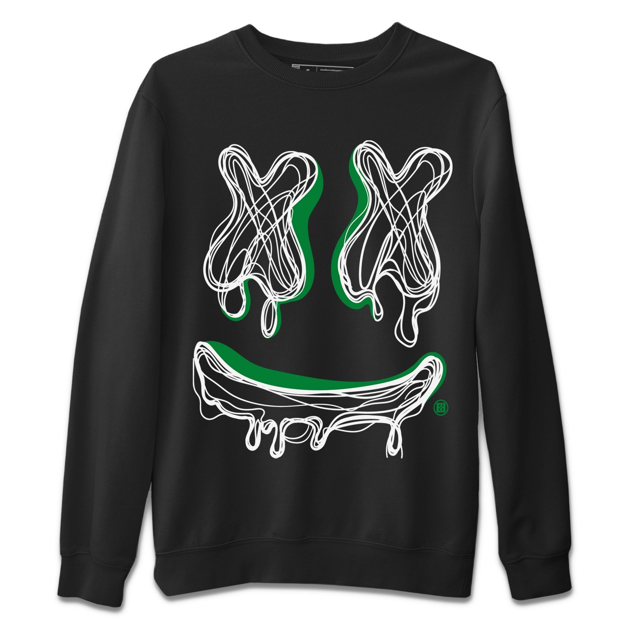 Smile Doodle snkmatch Tees - Air Jordan 1 Celtics