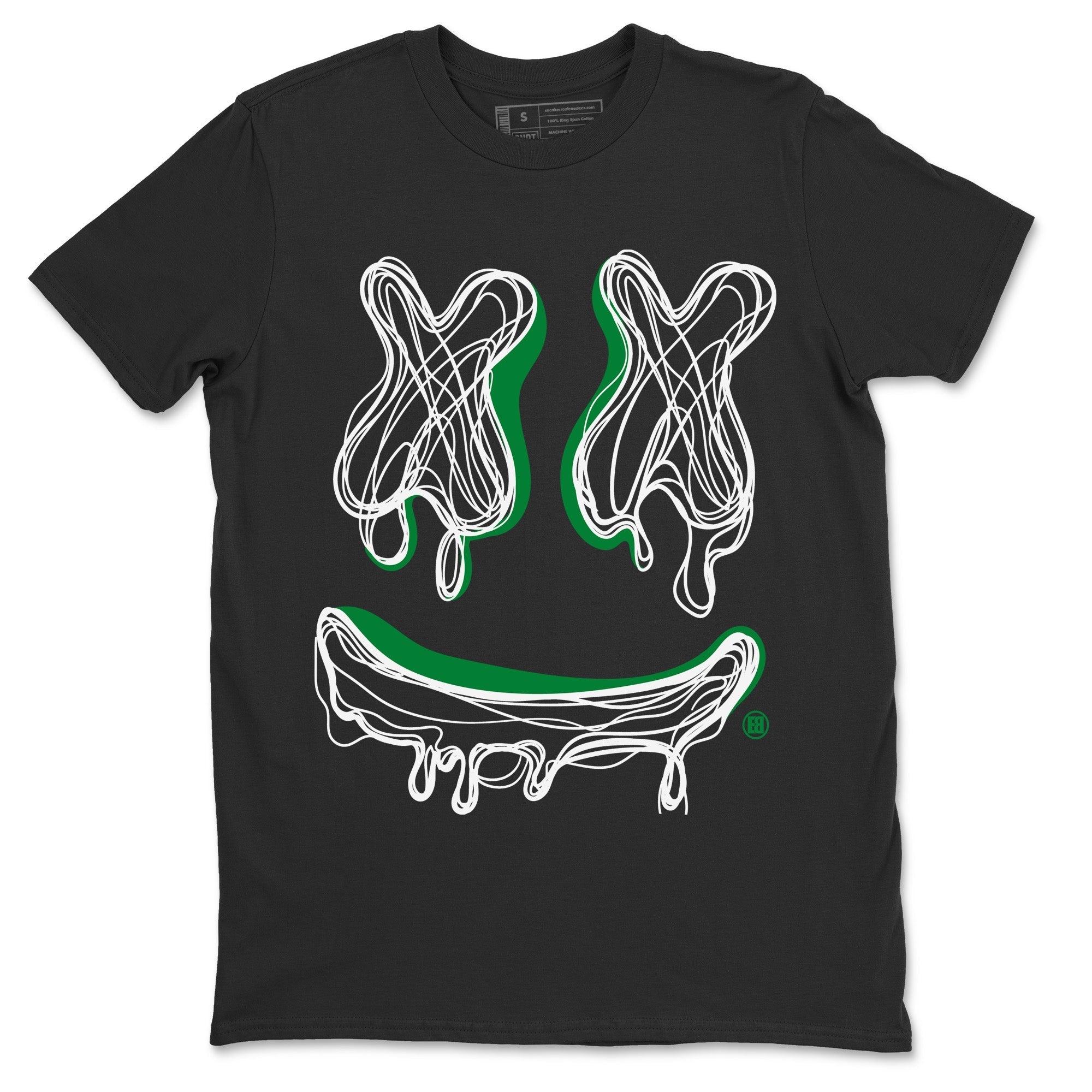 Smile Doodle snkmatch Tees - Air Jordan 1 Celtics