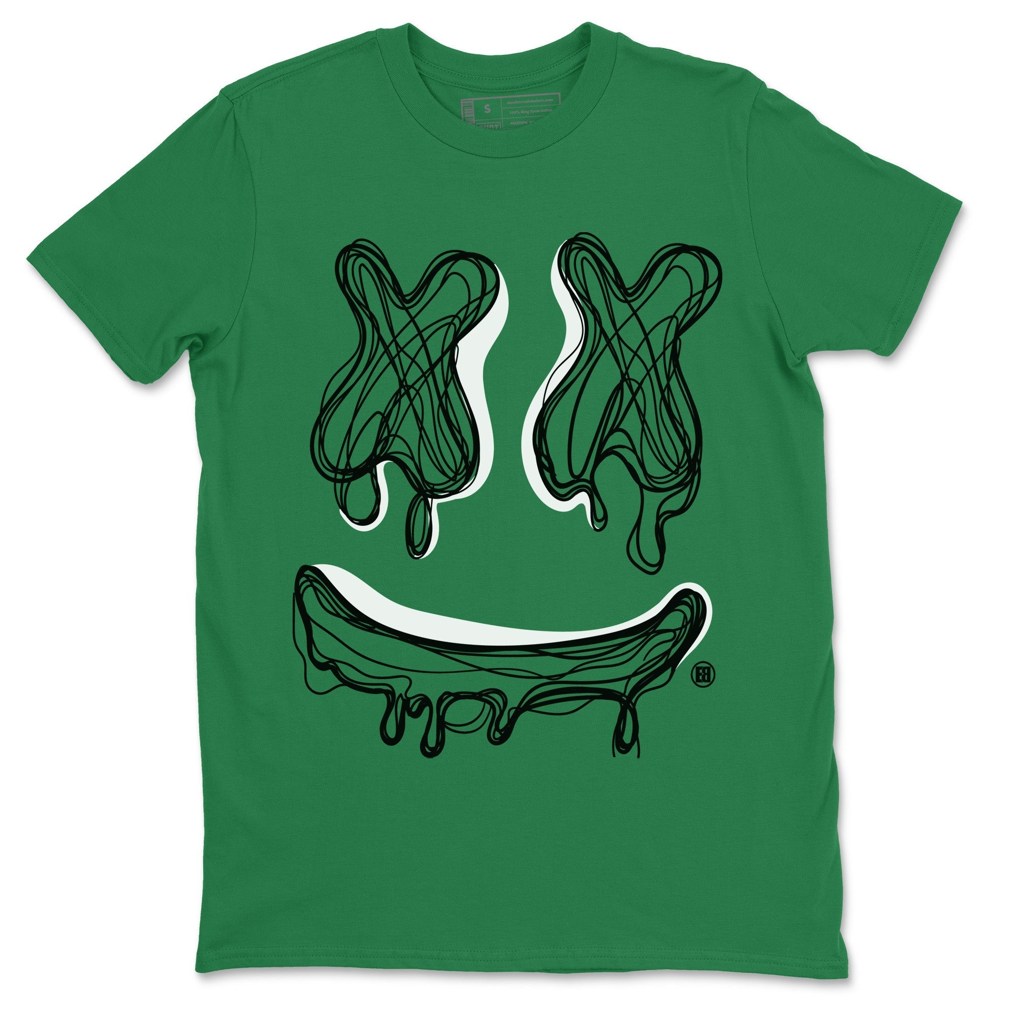 Smile Doodle snkmatch Tees - Air Jordan 1 Celtics
