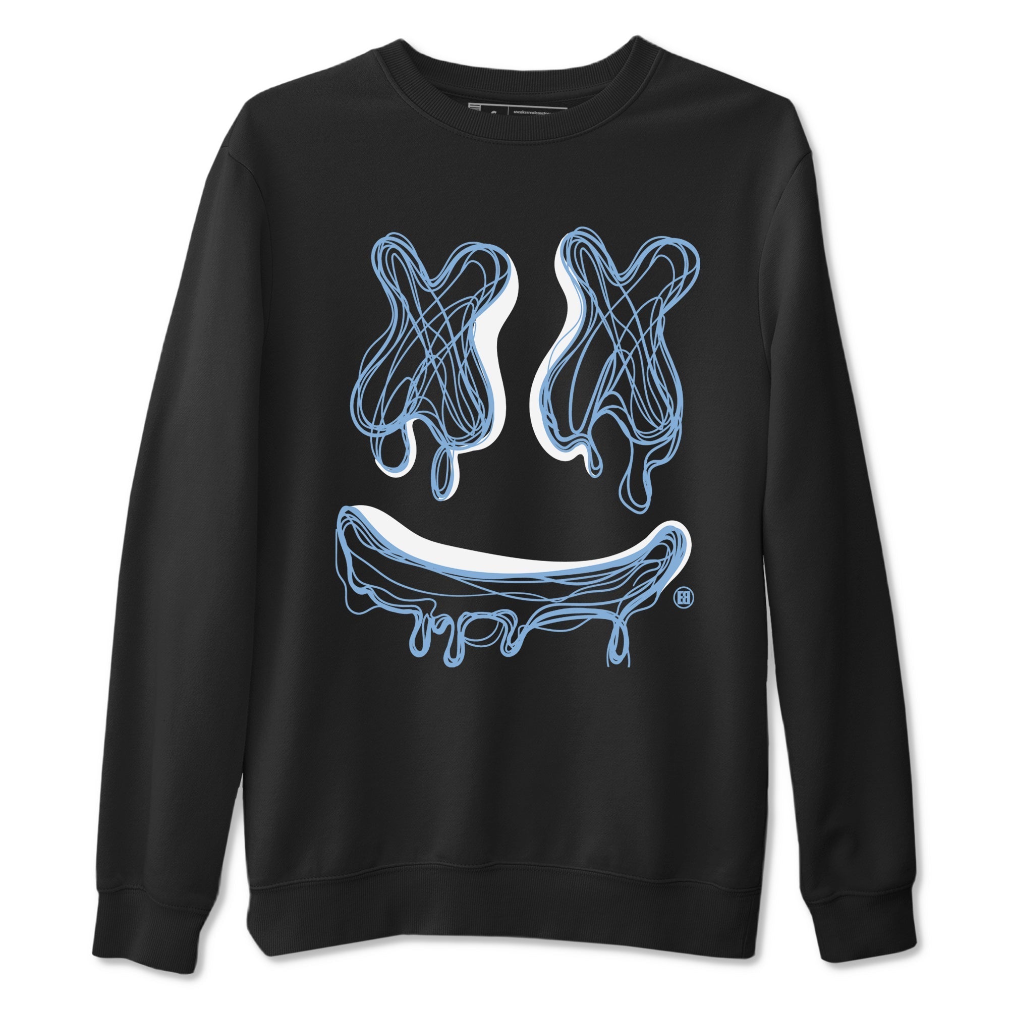 Smile Doodle snkmatch Tees - Air Jordan 11 Retro Legend Blue