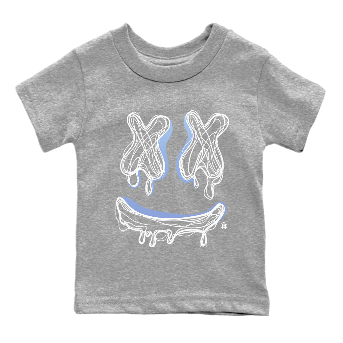 Smile Doodle snkmatch Tees Kids - Air Jordan 11 White Cement