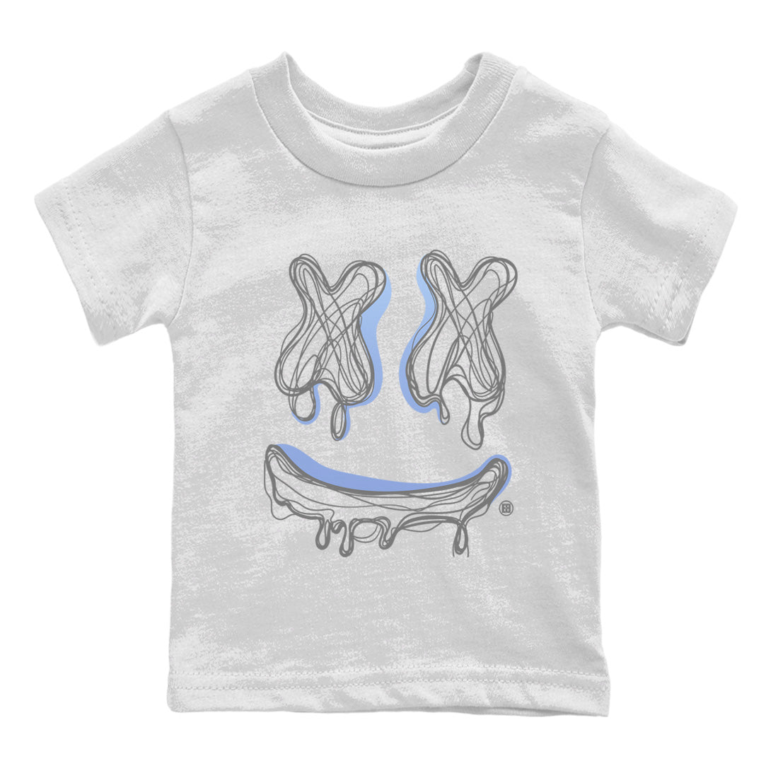 Smile Doodle snkmatch Tees Kids - Air Jordan 11 White Cement