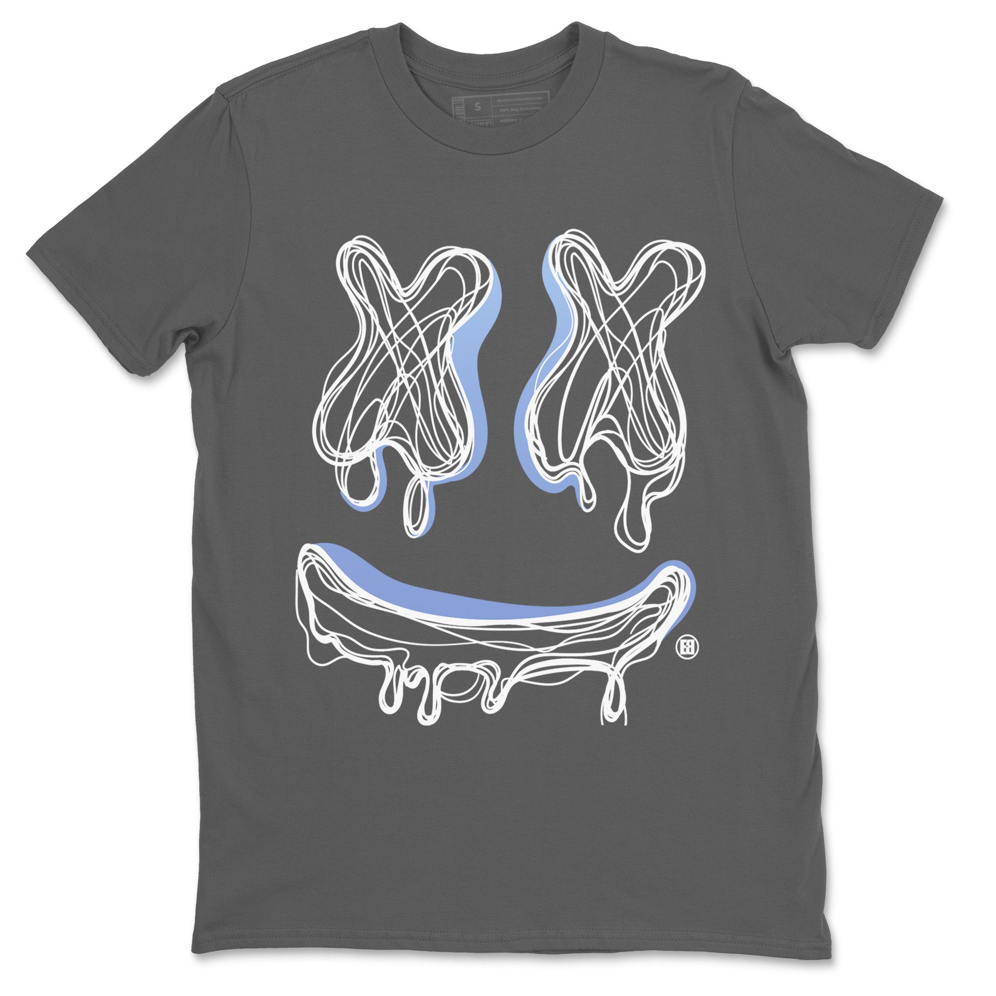 Smile Doodle snkmatch Tees - Air Jordan 11 White Cement