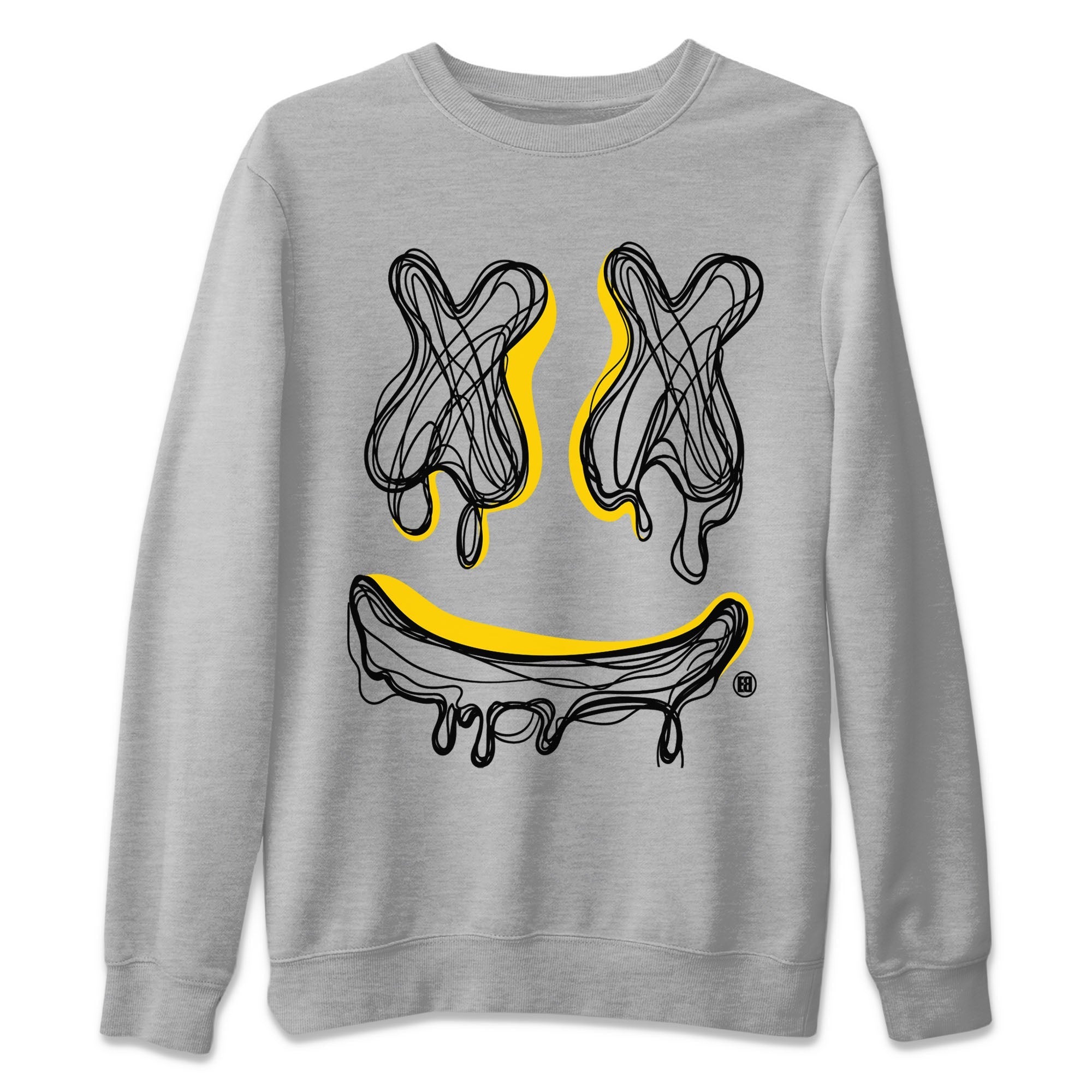 Smile Doodle snkmatch Tees - Air Jordan 4 Thunder