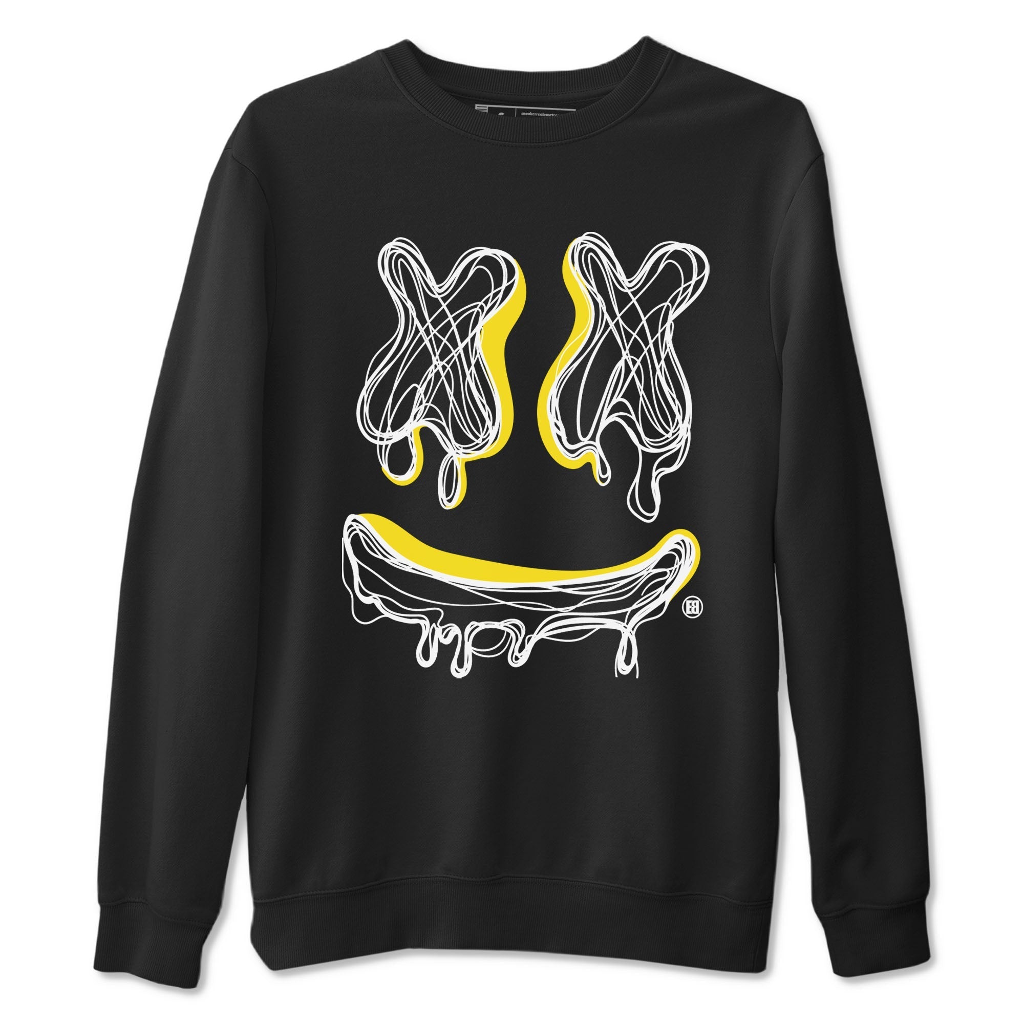 Smile Doodle snkmatch Tees - Air Jordan 4 Vivid Sulfur