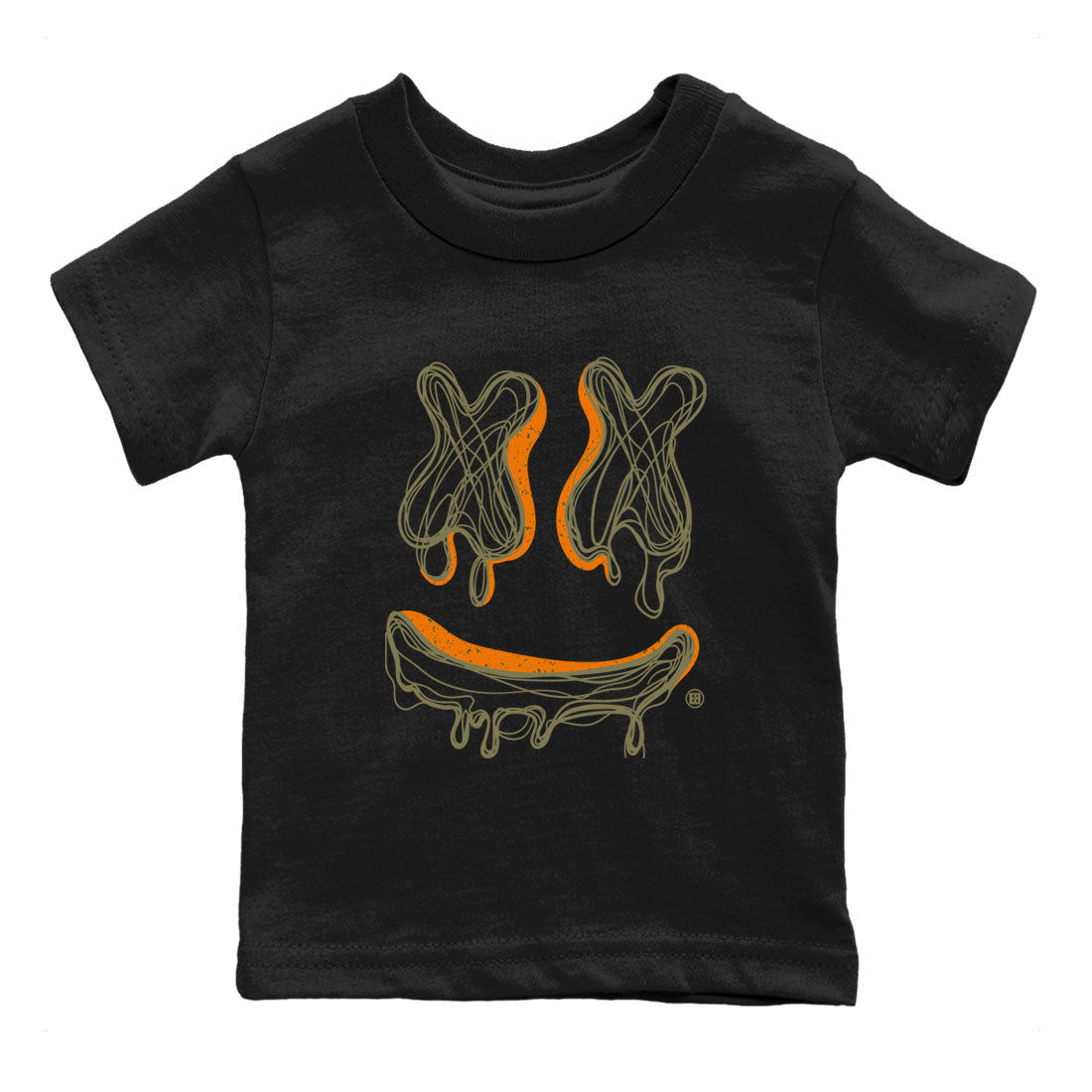 Smile Doodle snkmatch Tees Kids - Air Jordan 5 Olive