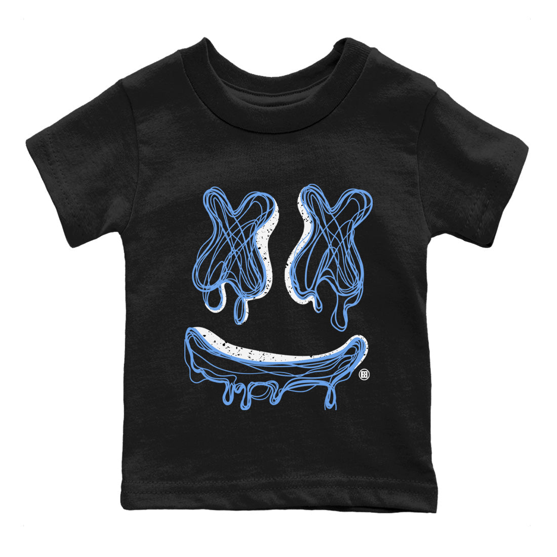 Smile Doodle snkmatch Tees Kids - Air Jordan 5 UNC