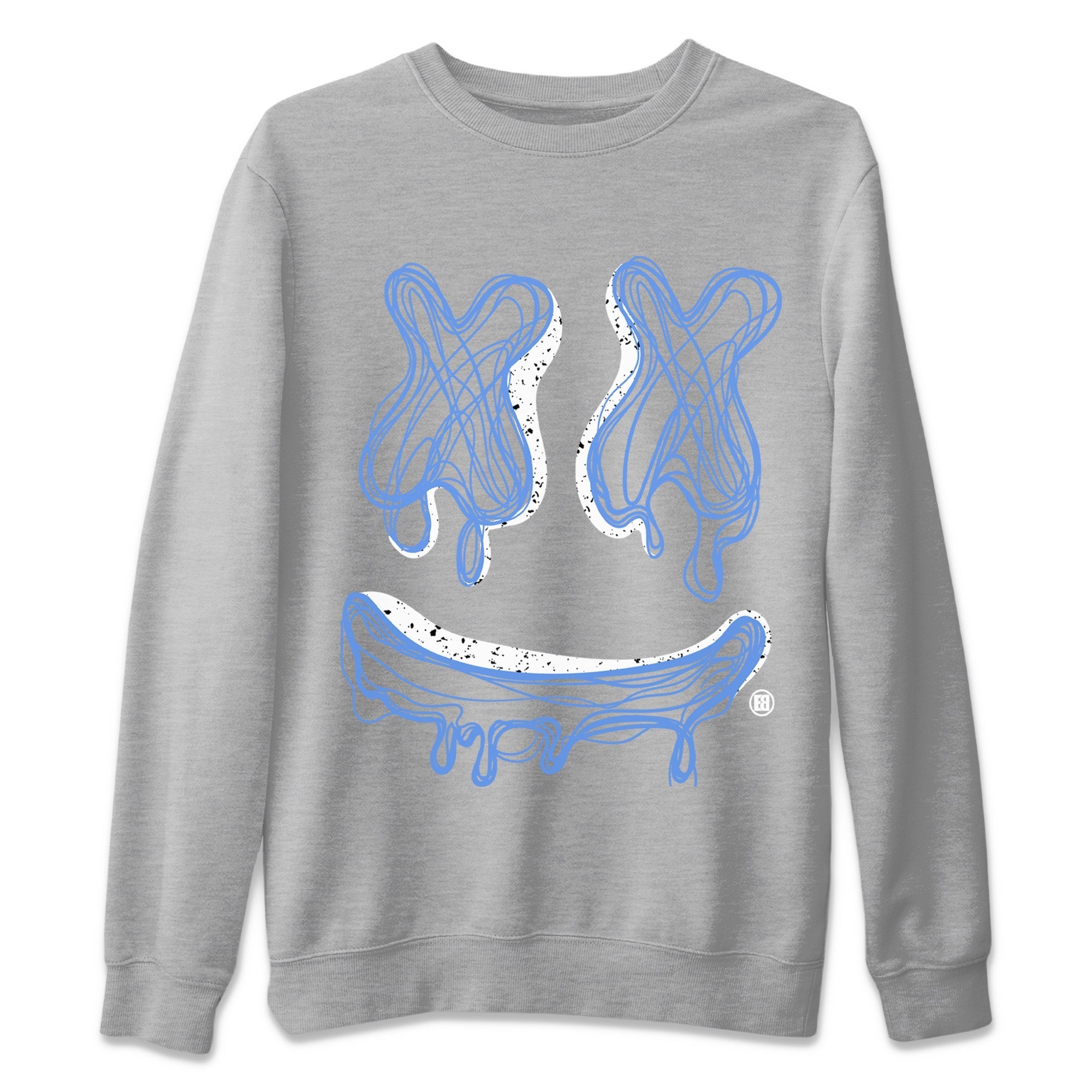 Smile Doodle snkmatch Tees - Air Jordan 5 UNC