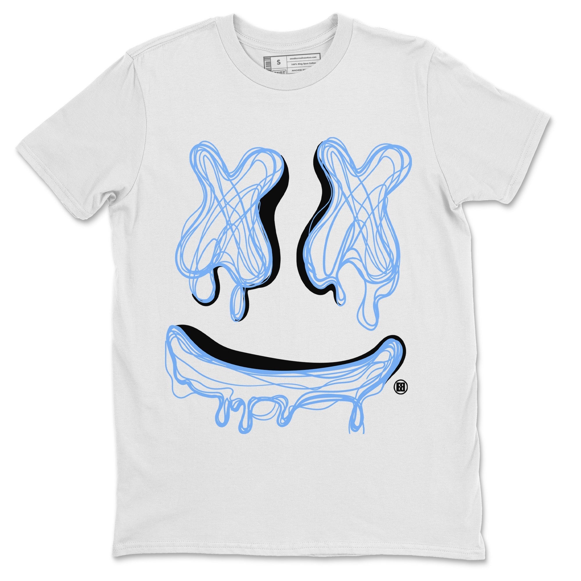 Smile Doodle snkmatch Tees - Air Jordan 5 UNC